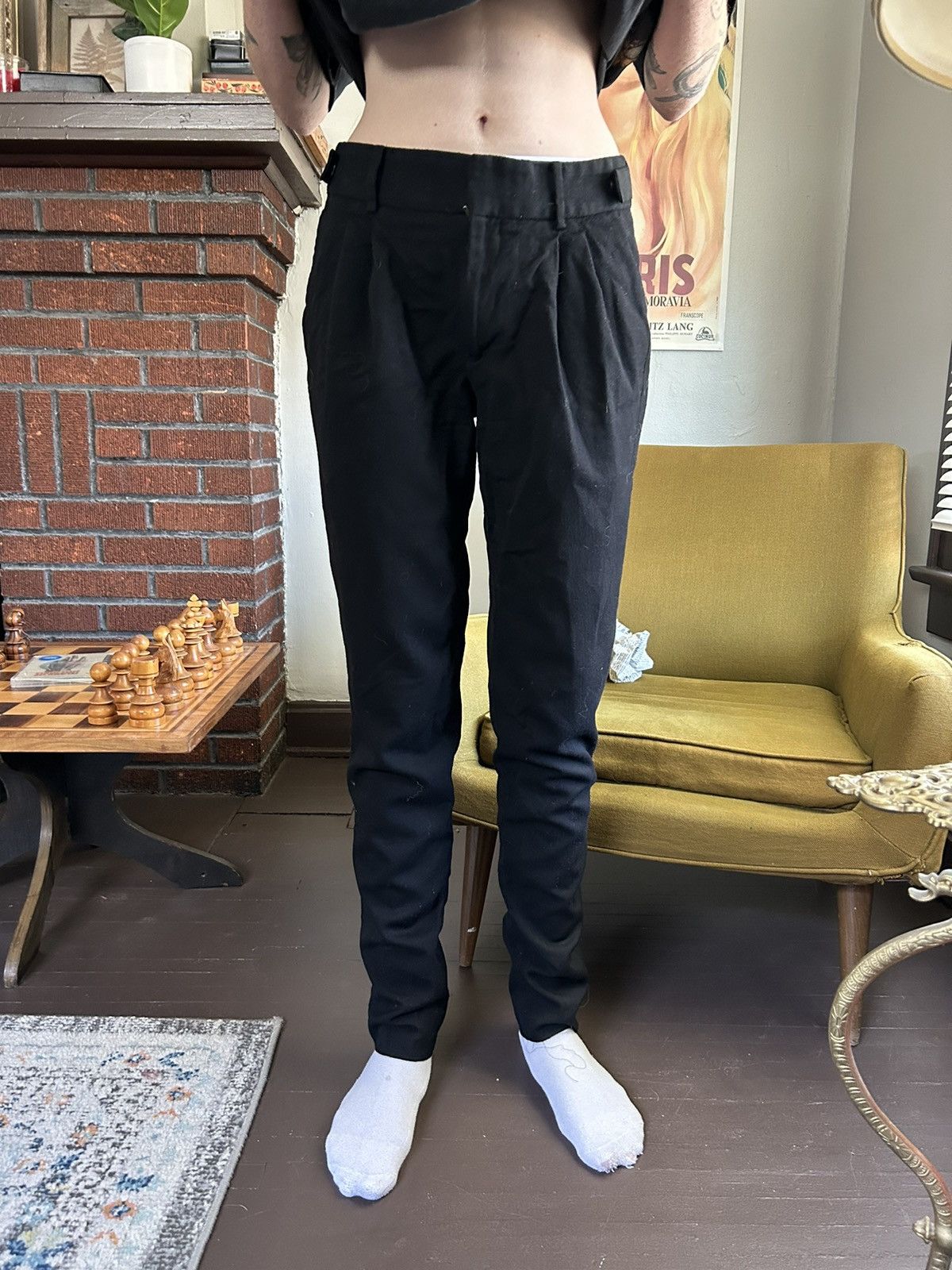 Helmut Lang Helmut Lang Slim Pants Size 28" / US 6 / IT 42 - 2 Thumbnail
