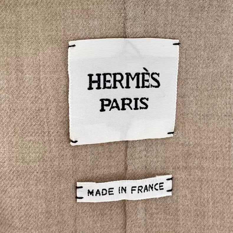 Hermes Hermes Beige cotton hooded zip-up long-sleeve jacket Size XS / US 0-2 / IT 36-38 - 5 Thumbnail