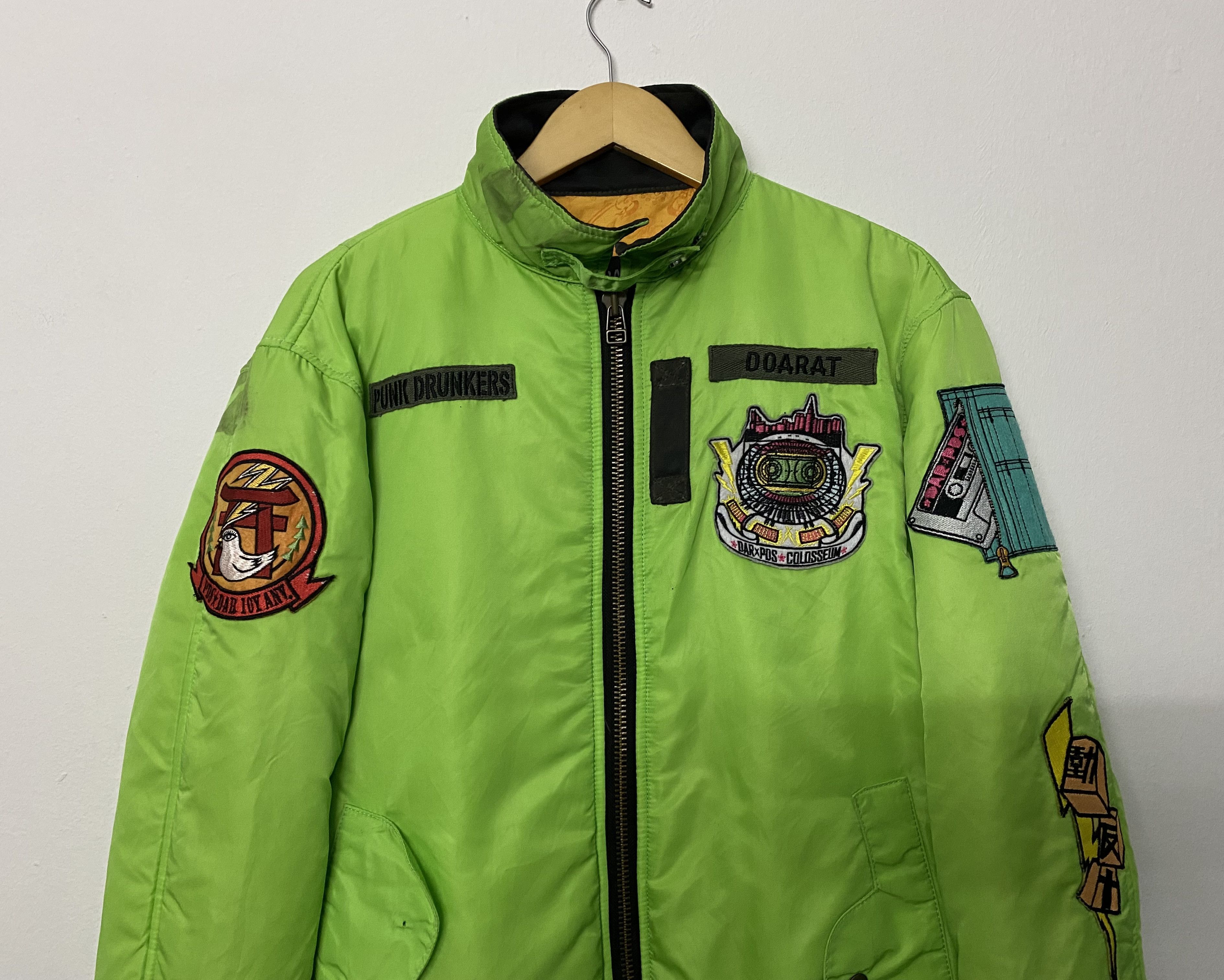 Japanese Brand Punk Drunkers x Doarat Sendagaya PDS DAR Bomber Jacket Size US M / EU 48-50 / 2 - 4 Thumbnail