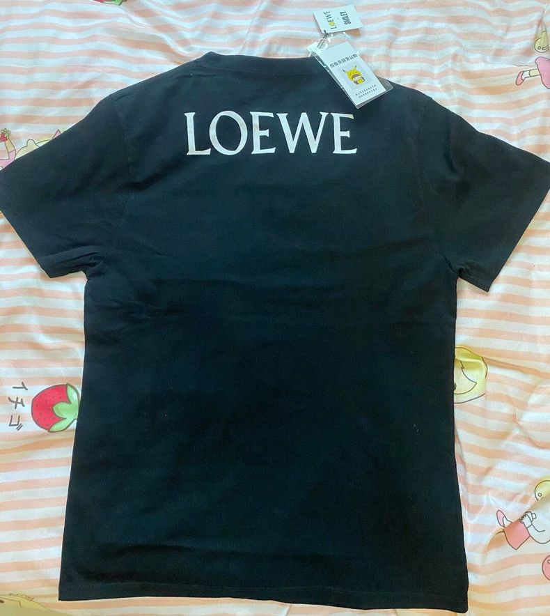 Loewe LOEWE Yellow smile T-shirt short sleeves Size S / US 4 / IT 40 - 3 Thumbnail