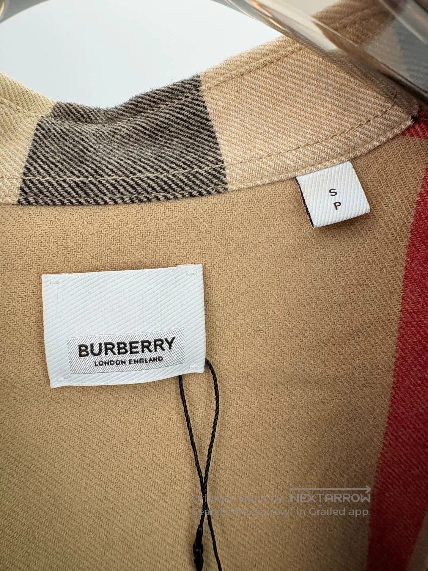 Burberry Burberry Check Panel Wool Jacket. Size US S / EU 44-46 / 1 - 3 Thumbnail