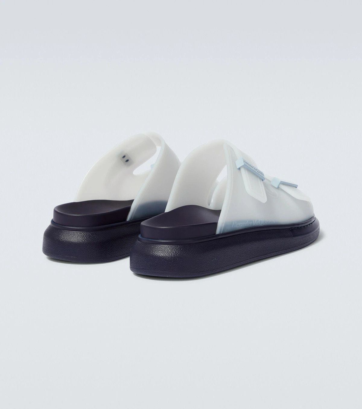 Alexander McQueen o1y1024 Slip On in White & Black Size US 9.5 / EU 42-43 - 6 Thumbnail