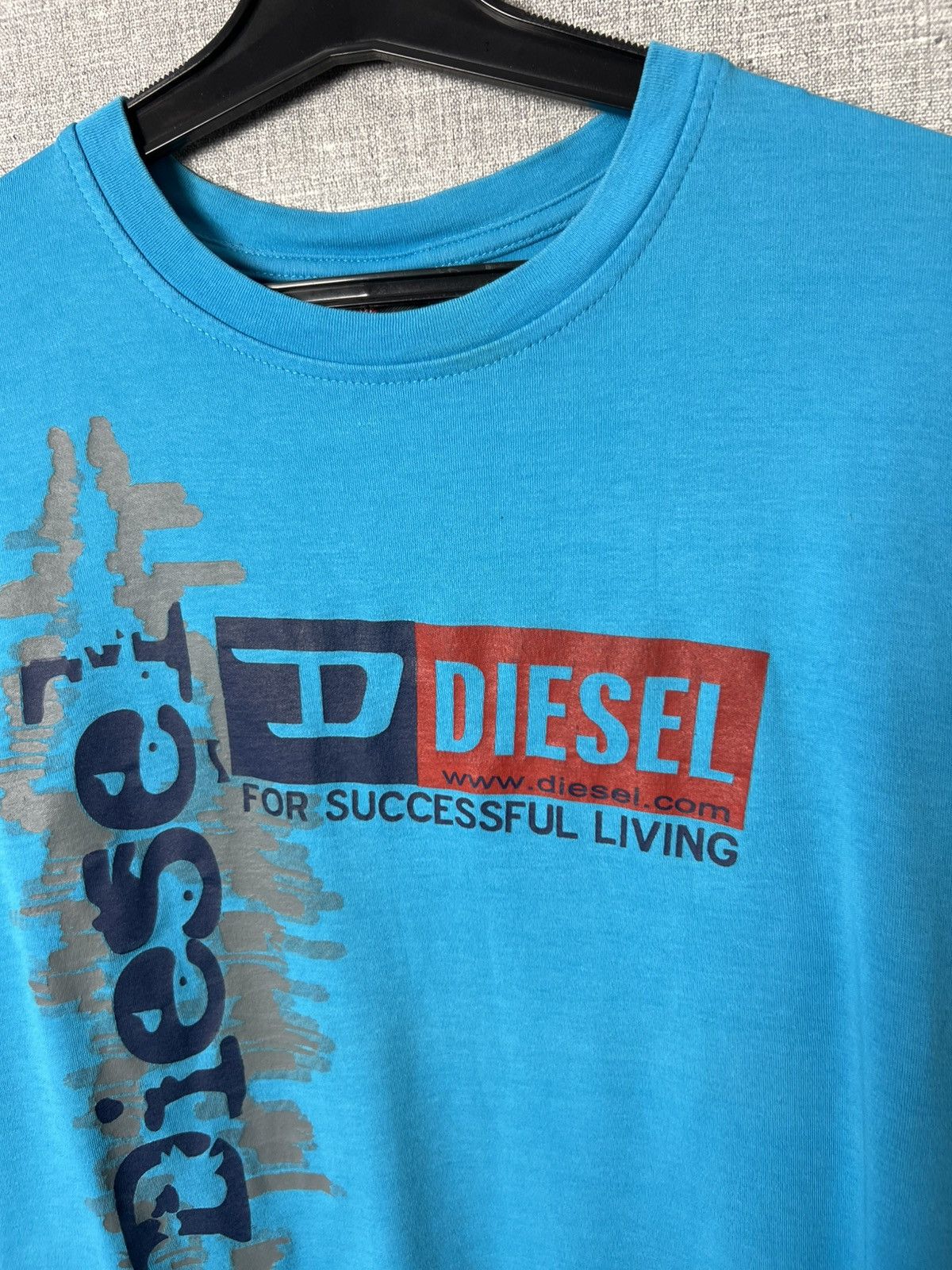 Diesel Rare Vintage Diesel Big Logo Tee Men’s T-Shirt Size S-M Size US M / EU 48-50 / 2 - 5 Thumbnail