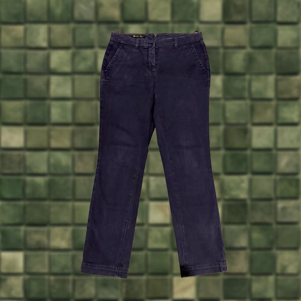Loro Piana Loro Piana Women’s Pants Trousers Classic Dark Blue Slim Fit Italy Luxury Sz 40 Size 27" / US 4 / IT 40 - 1 Thumbnail