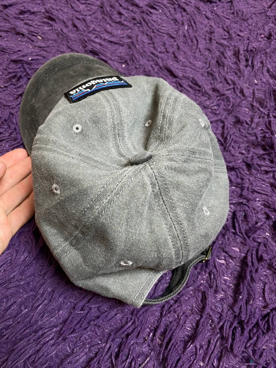 Patagonia × Vintage Vintage Patagonia Cap Snapback Big Logo Streetwear Y2K Size ONE SIZE - 12 Thumbnail