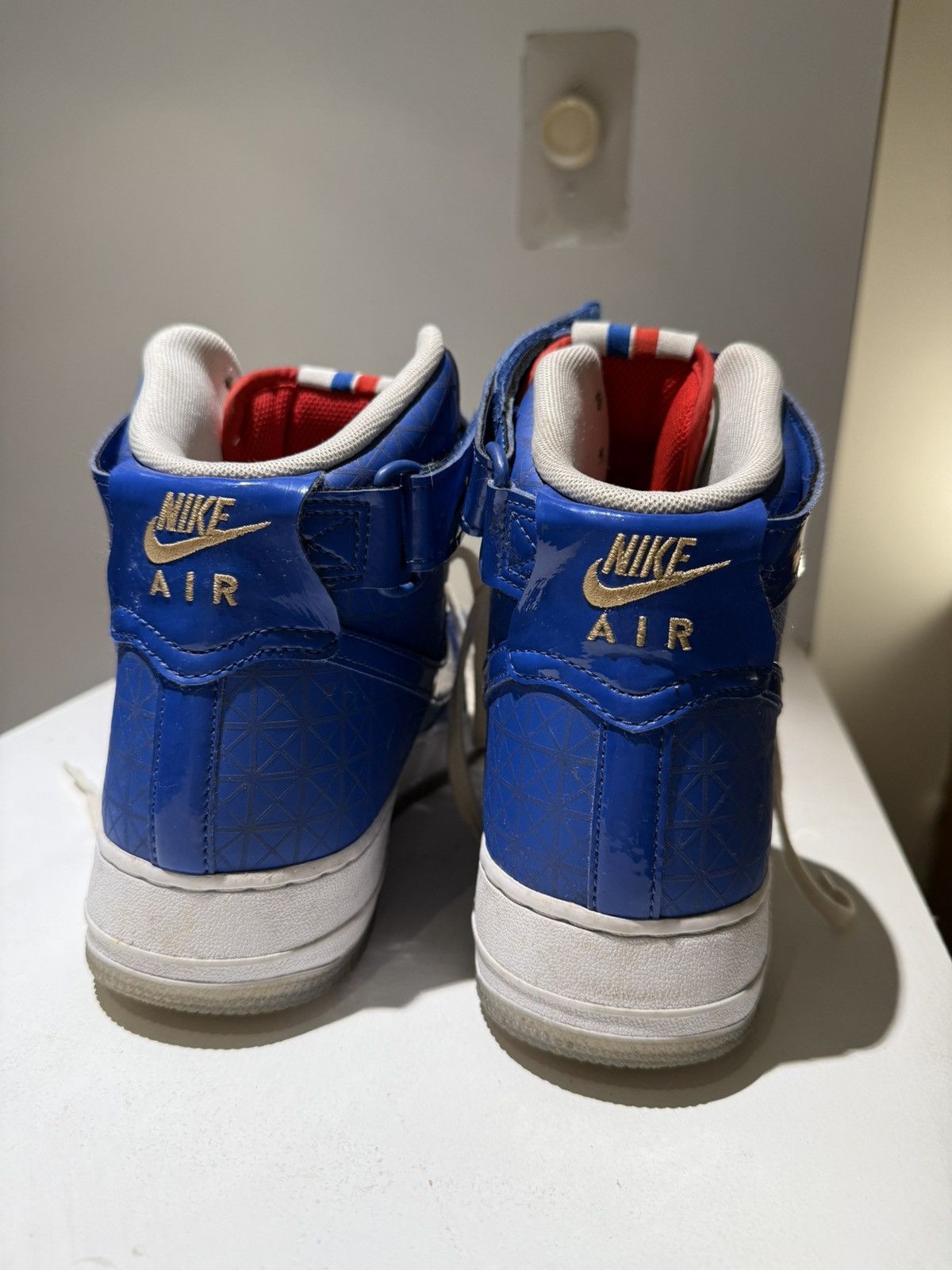Nike Nike Air Force 1 High Detroit Pistons NBA Men’s Final 2004 Size US 10 / EU 43 - 3 Thumbnail
