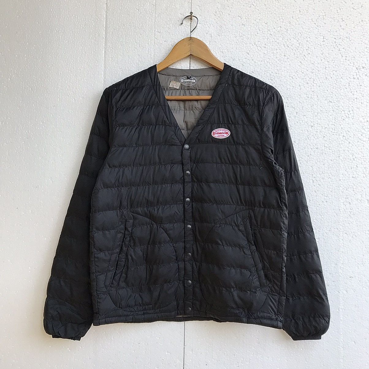 Japanese Brand Evenriver quilted puffer Jacket snap back Size US M / EU 48-50 / 2 - 1 Thumbnail