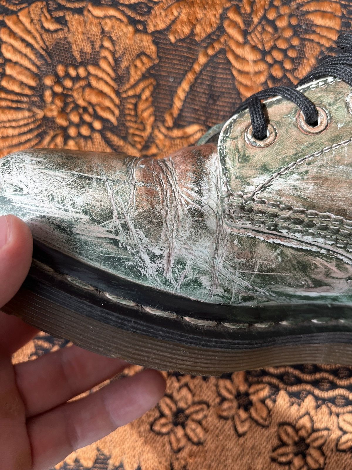 Dr. Martens Vintage D.r Martens 8 holes Marble effect Size US 8 / IT 38 - 6 Thumbnail