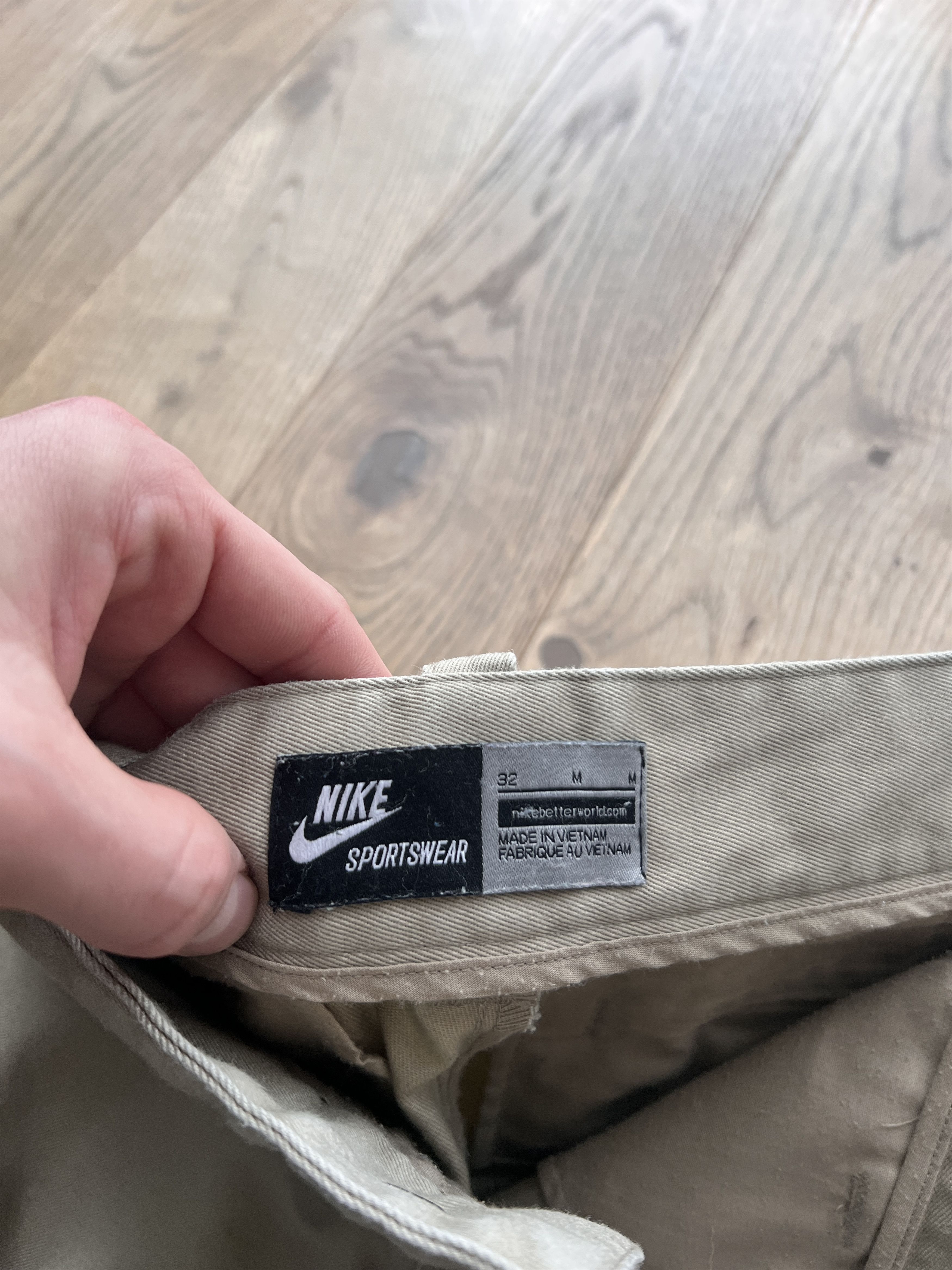 Nike Rare! Nike NSW Selvedge vintage chino trousers pants y2k sk8 Size US 32 / EU 48 - 21 Thumbnail