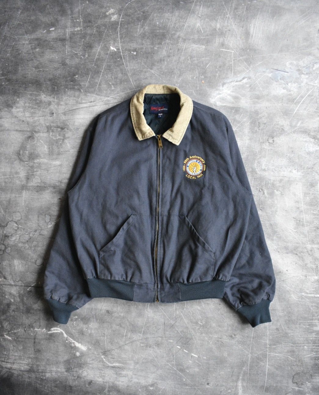 Vintage Vintage IBEWU Workwear Jacket (L) Size US L / EU 52-54 / 3 - 1 Thumbnail