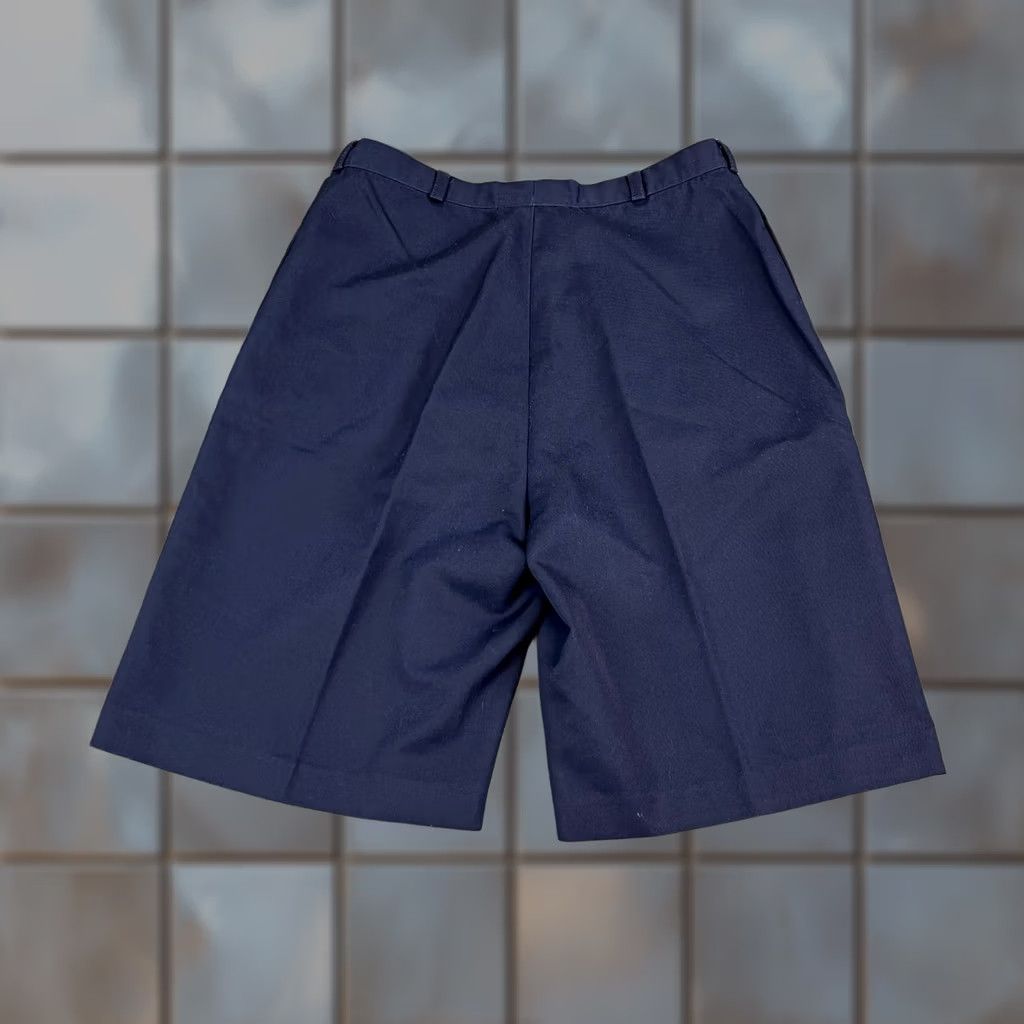 Fila VINTAGE FILA Womens Cotton Shorts Pleated 27 UK 8 Navy Blue Made In Italy Size 30" / US 8 / IT 44 - 1 Thumbnail