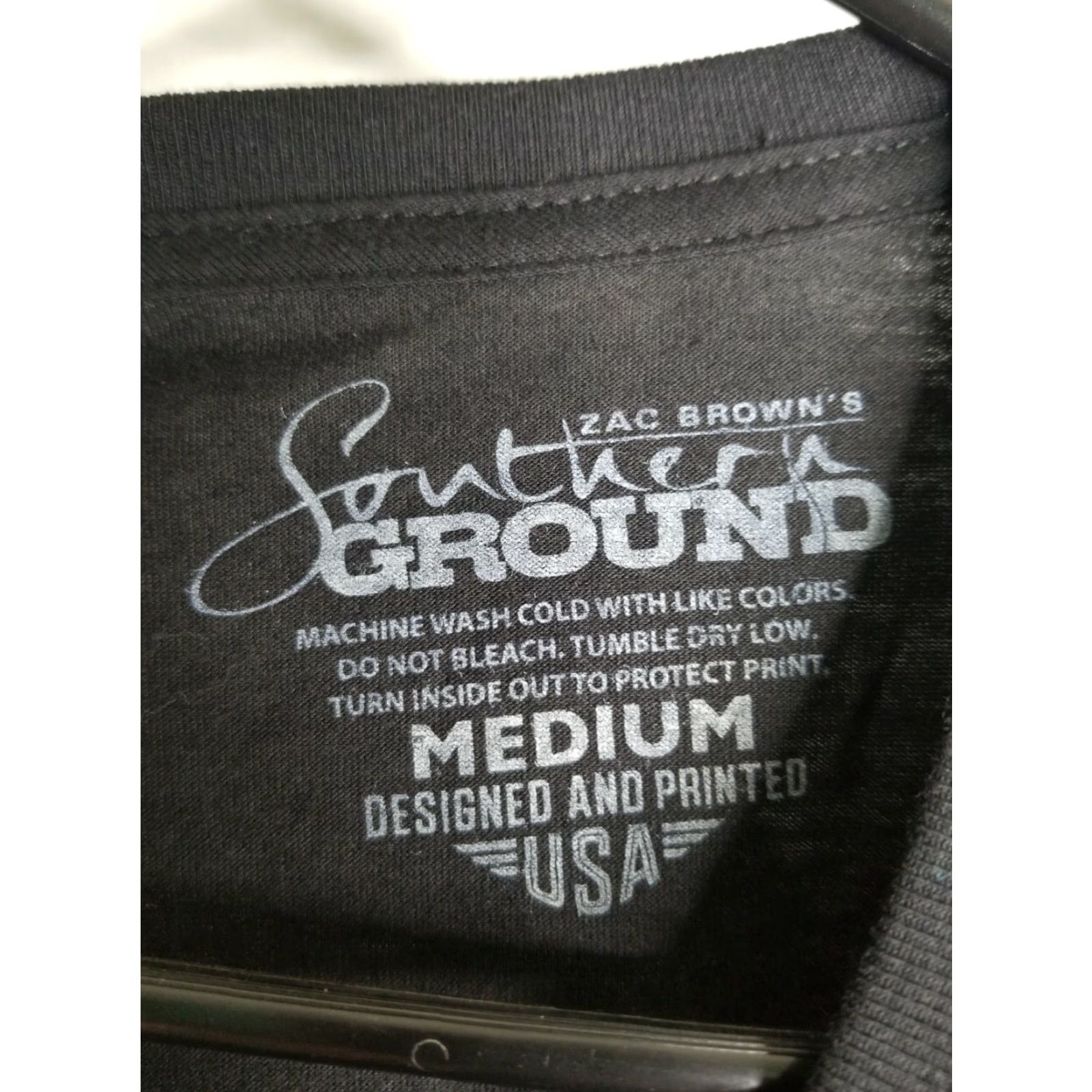 Vintage Rare Mens M Zac Brown's Southern Ground "Will Work For Boats and Hoes" T Shirt Size US M / EU 48-50 / 2 - 5 Thumbnail