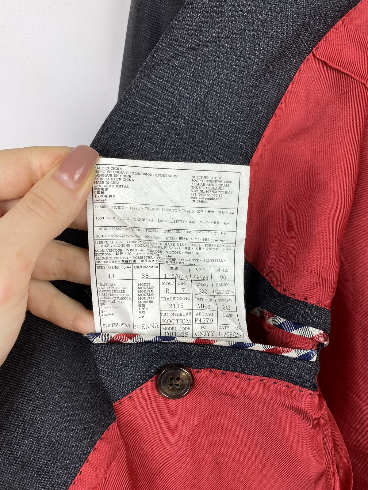 Suitsupply Suitsupply Vitale Barberis men’s blazer jacket Size 38R - 17 Thumbnail
