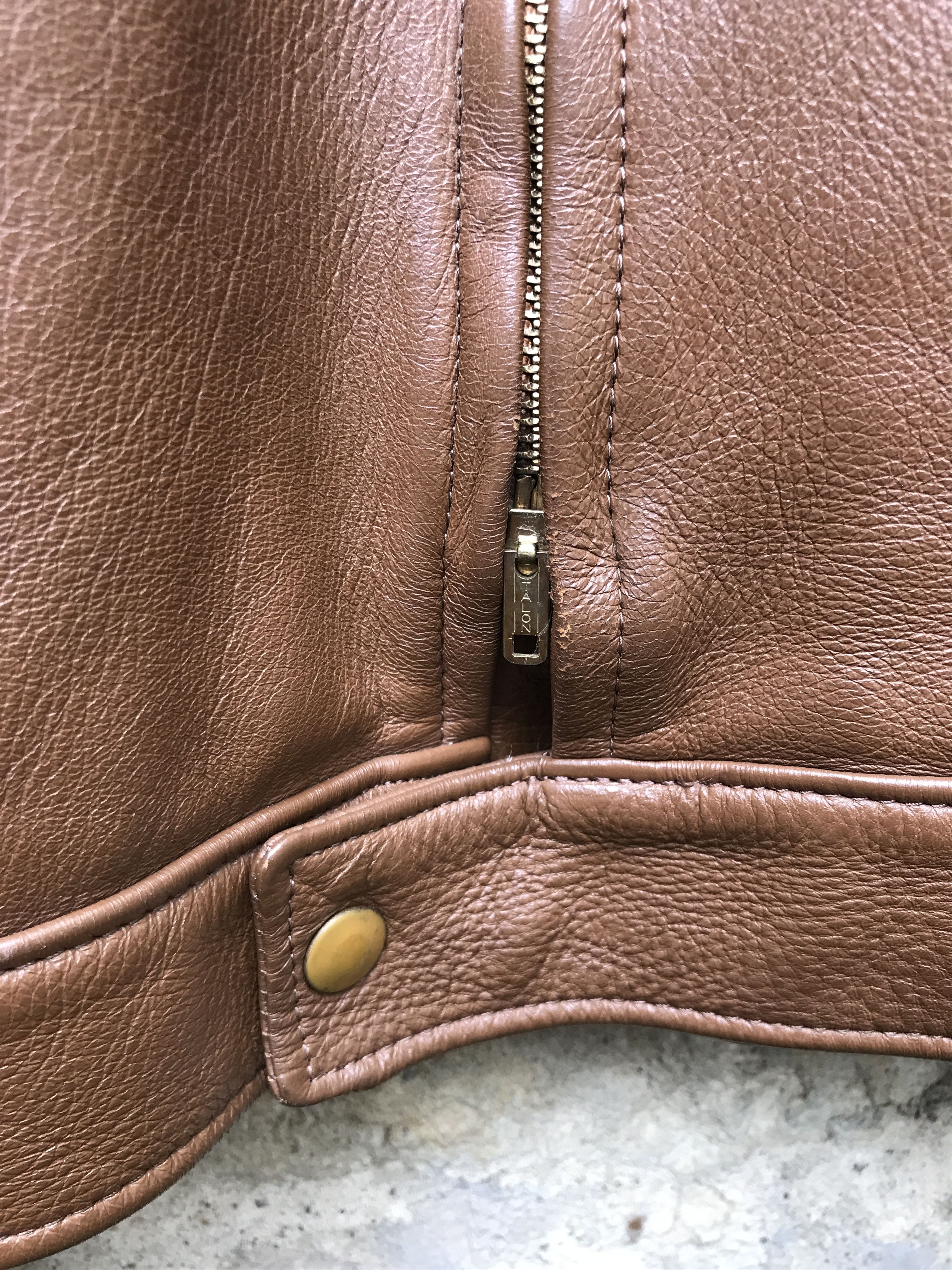 Vintage Vintage 60s Mid Western Sport Togs Deerskin Leather Jacket Size US XL / EU 56 / 4 - 6 Thumbnail