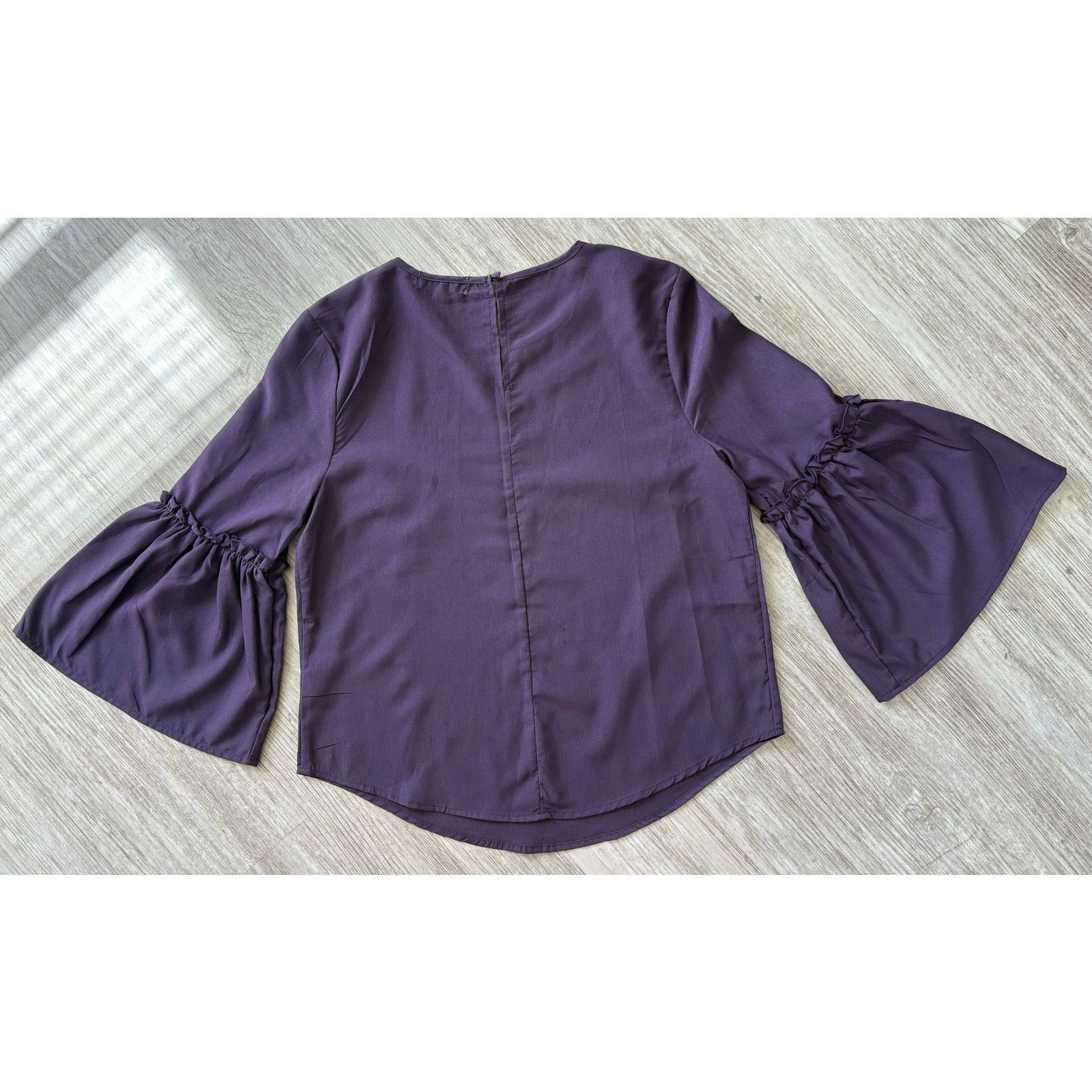 Other Roommates | Women’s Polyester Bell Sleeve Blouse | Small Size S / US 4 / IT 40 - 2 Thumbnail