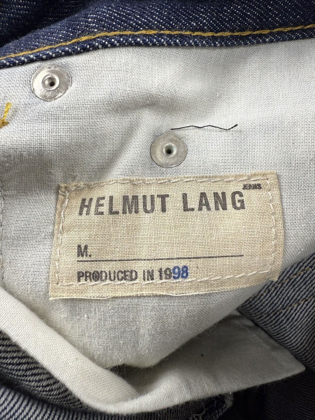 Helmut Lang Helmut Lang 1998 Denim Size US 30 / EU 46 - 8 Thumbnail