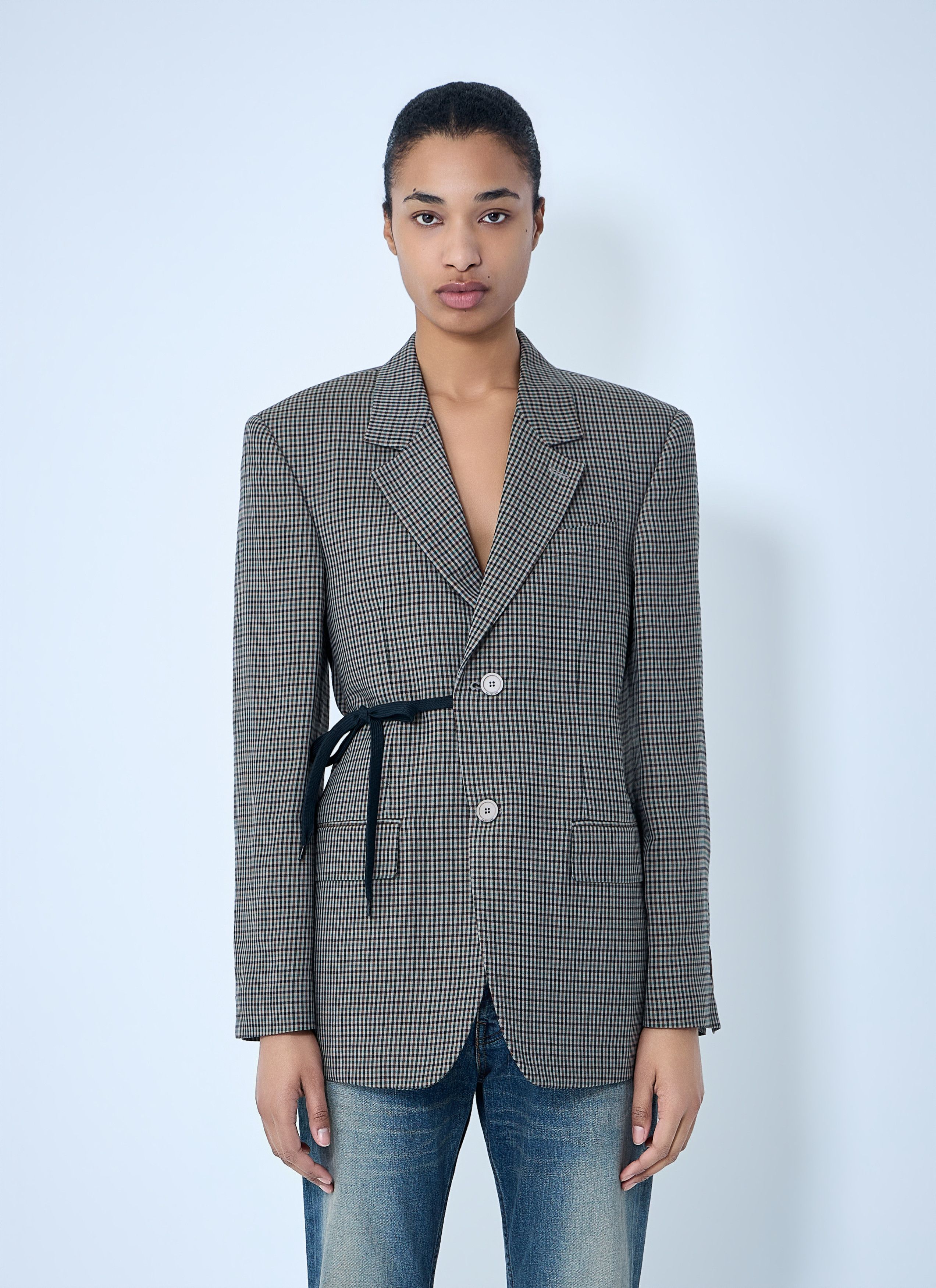 Balenciaga Wrap Tailored Blazer Size S / US 4 / IT 40 - 1 Thumbnail