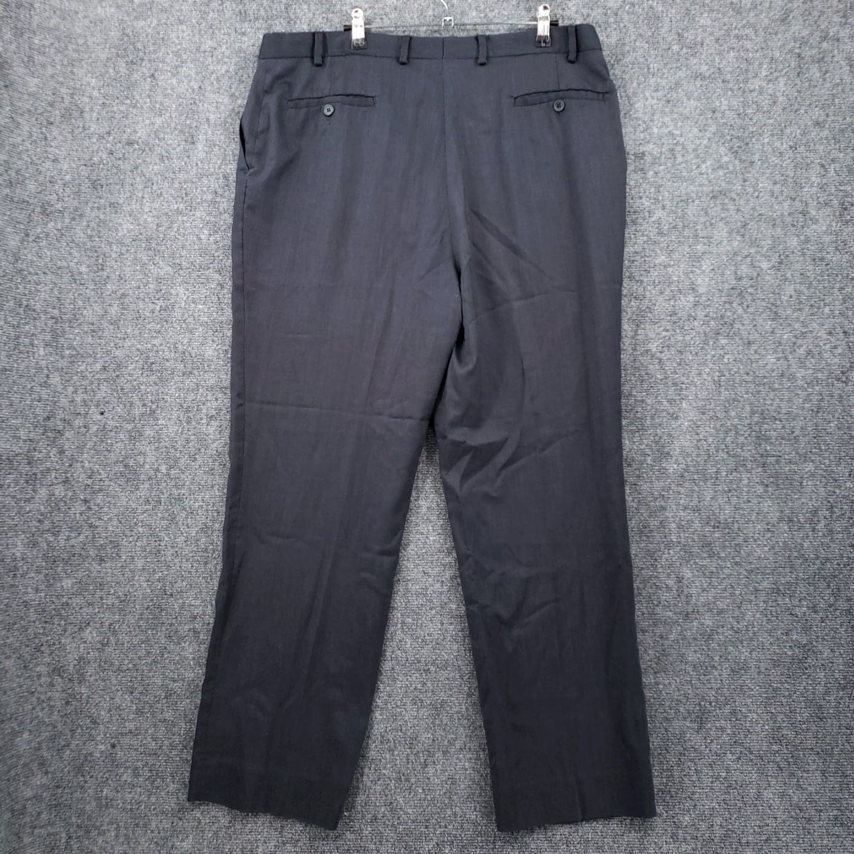 Michael Kors Michael Kors Dress Pants Mens 38x34 Gray Mid-Rise Straight Leg Business Casual Dress Pants Size US 38 / EU 54 - 2 Thumbnail