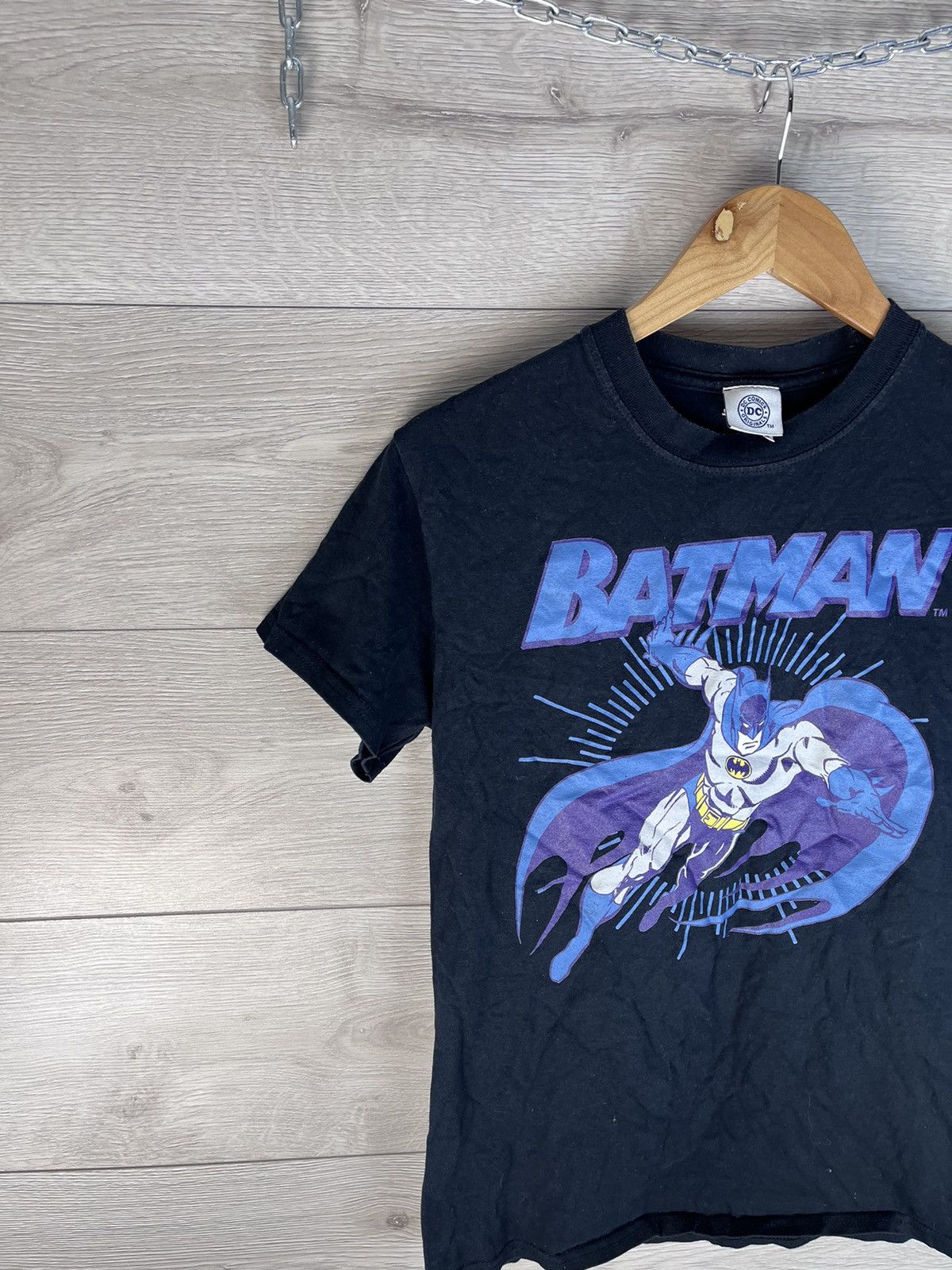 Gildan Vintage merch T-shirt Batman size S made in Usa Size US S / EU 44-46 / 1 - 2 Thumbnail