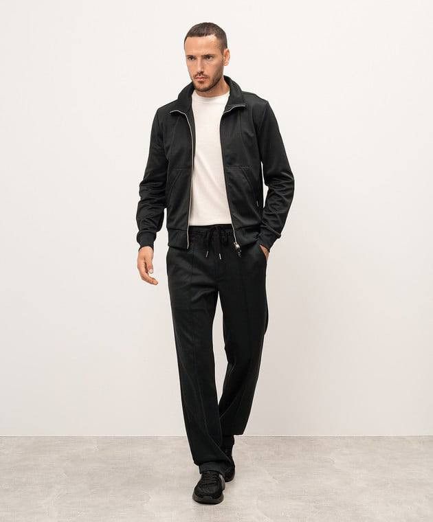 Tom Ford Tom Ford Technical Black Track Sweatpants Size US 38 / EU 54 - 3 Thumbnail