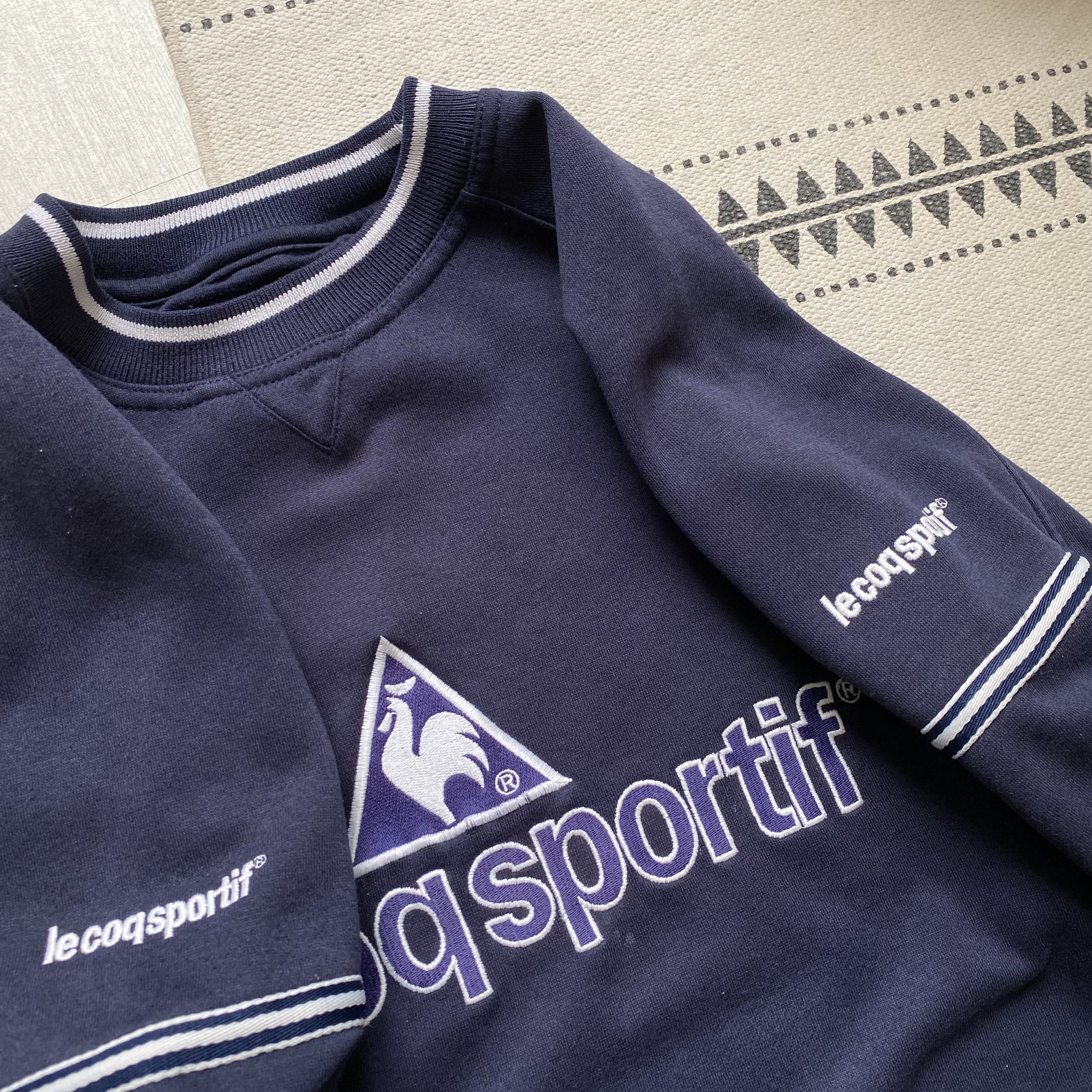 Le Coq Sportif Vintage 90's Le Coq Sportif Boxy sweatshirt srewneck Size US XS / EU 42 / 0 - 7 Thumbnail