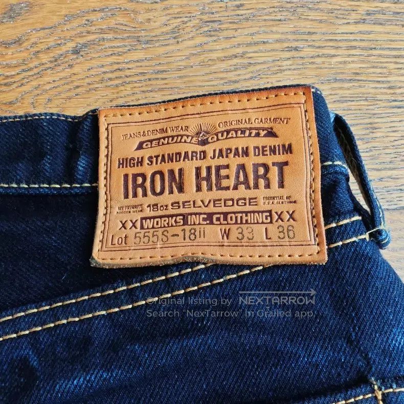 Iron Heart Iron Heart Double indigo jeans Size US 32 / EU 48 - 5 Thumbnail