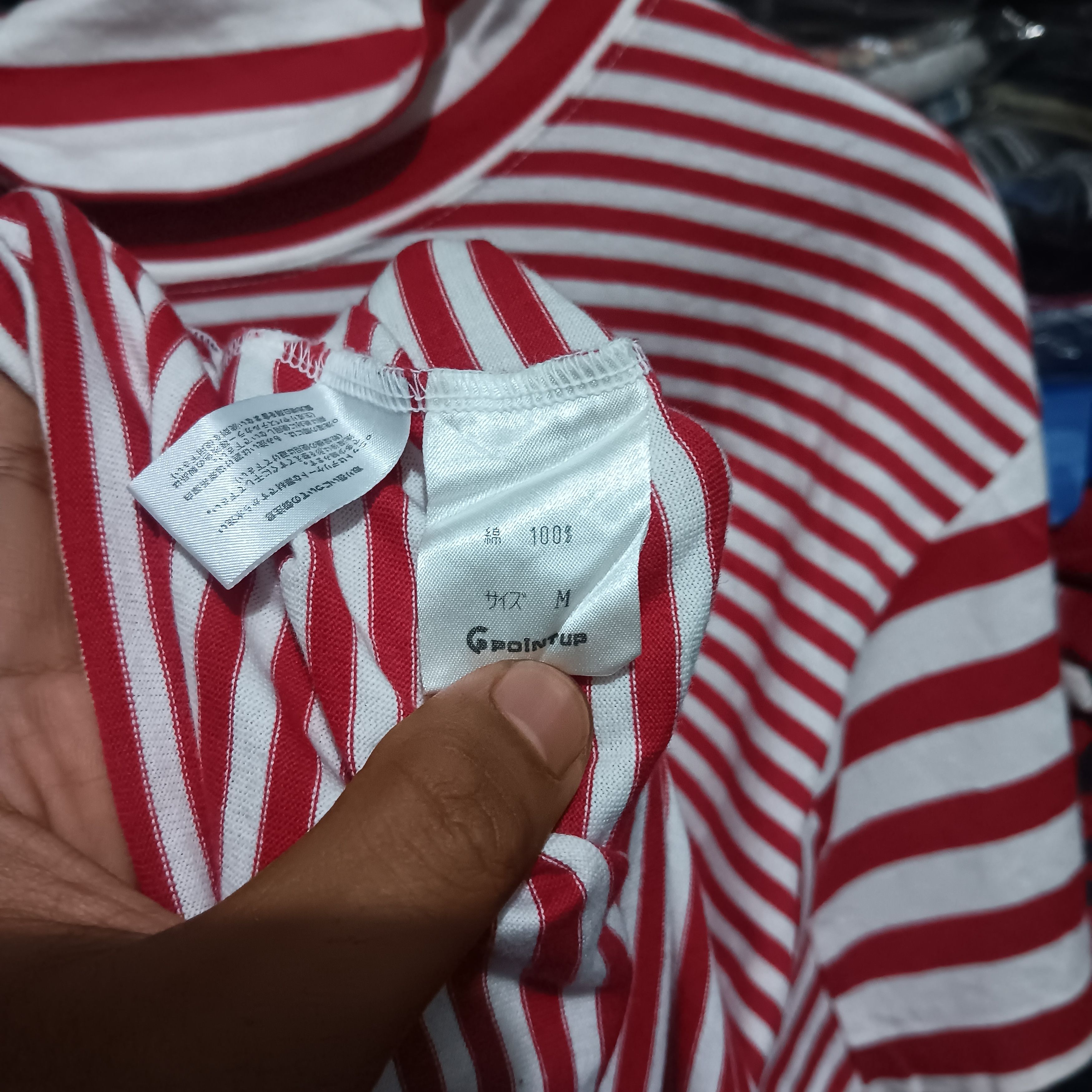 Hai Sporting Gear Hai Sporting Gear stripe graphic t-shirt Size US L / EU 52-54 / 3 - 4 Thumbnail