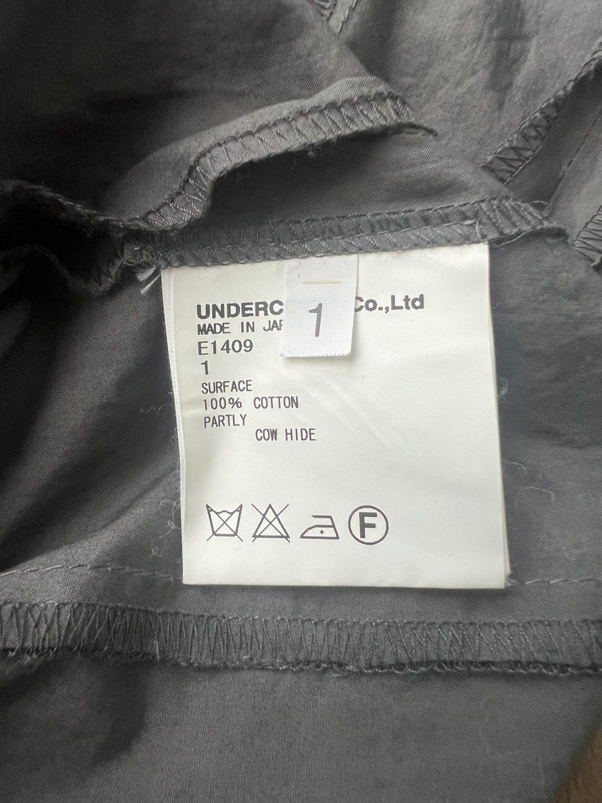 Jun Takahashi SS10 UCR Less but Better Prototype Runway Leather Smock Jkt Size US M / EU 48-50 / 2 - 10 Thumbnail