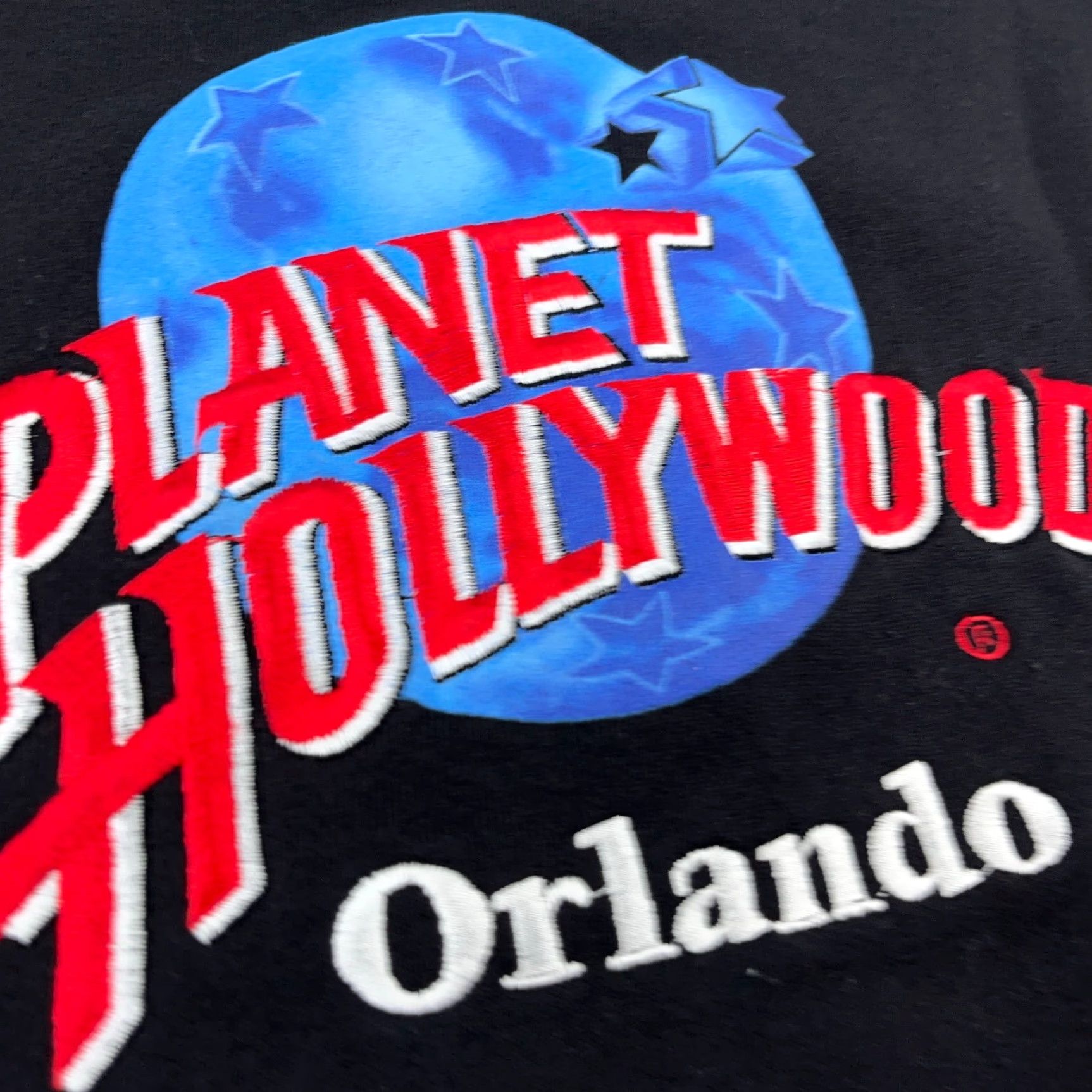 Planet Hollywood Vintage Planet Hollywood Sweatshirt Men XXL Black Crew Neck Orlando USA Made Size US XXL / EU 58 / 5 - 2 Thumbnail