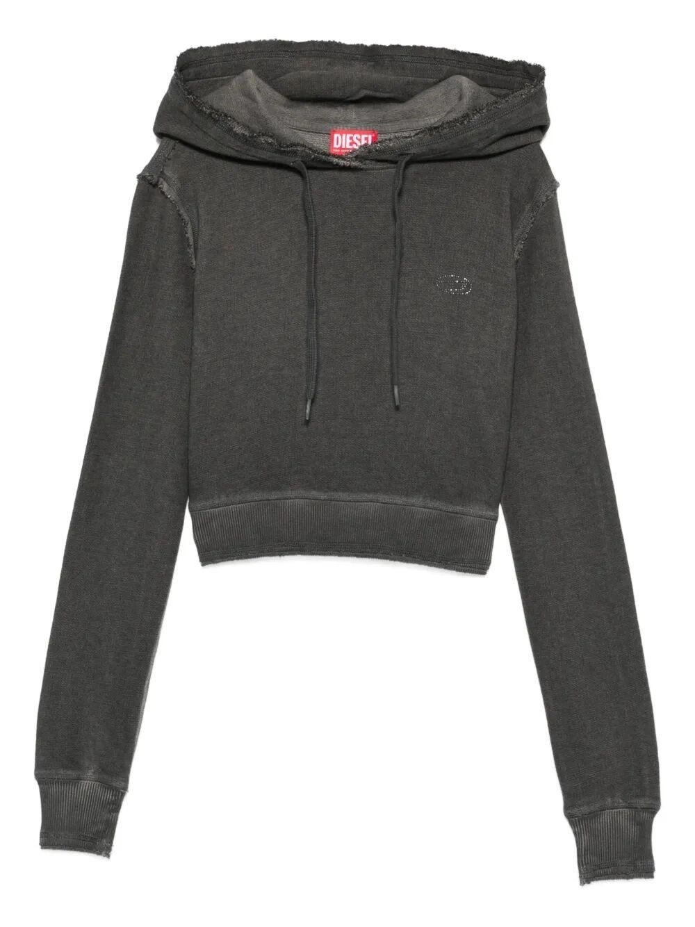 Diesel `F-Slimmy-Hood-S3` Hooded Sweater Size M / US 6-8 / IT 42-44 - 1 Thumbnail