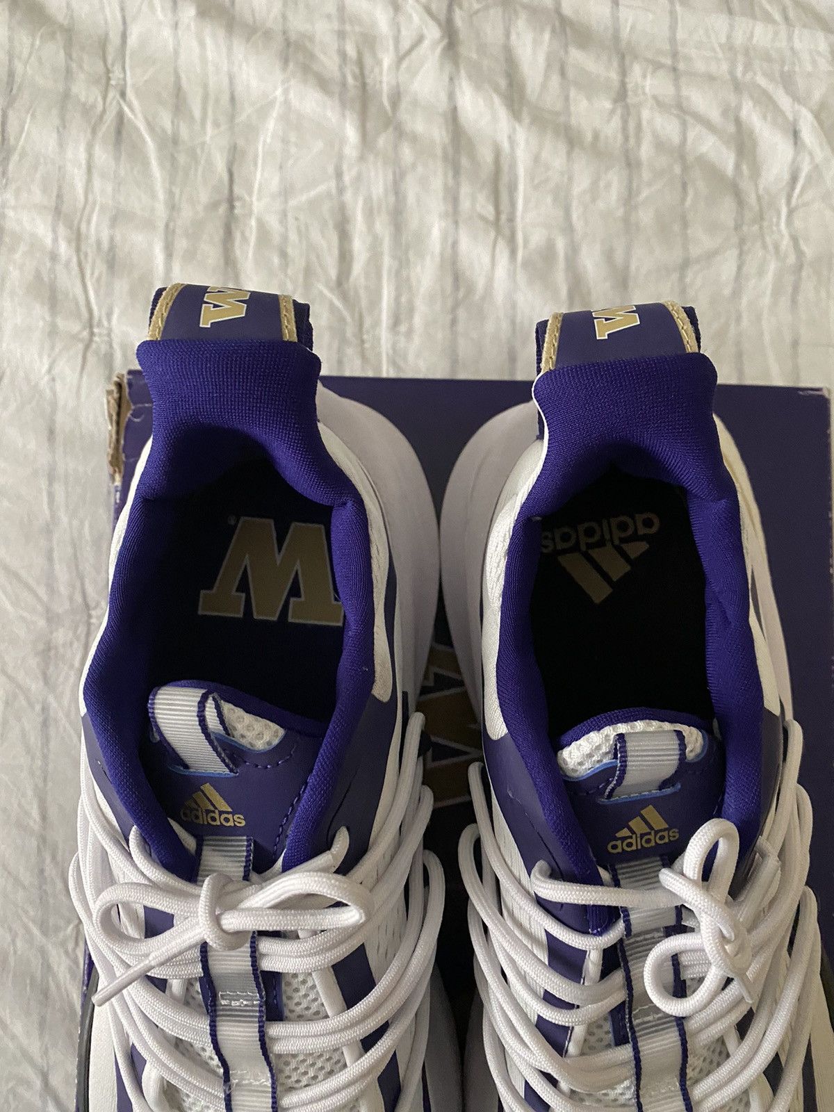 Adidas Adidas AlphaBoost V1 Washington Huskies Sz13 Size US 13 / EU 46 - 5 Thumbnail