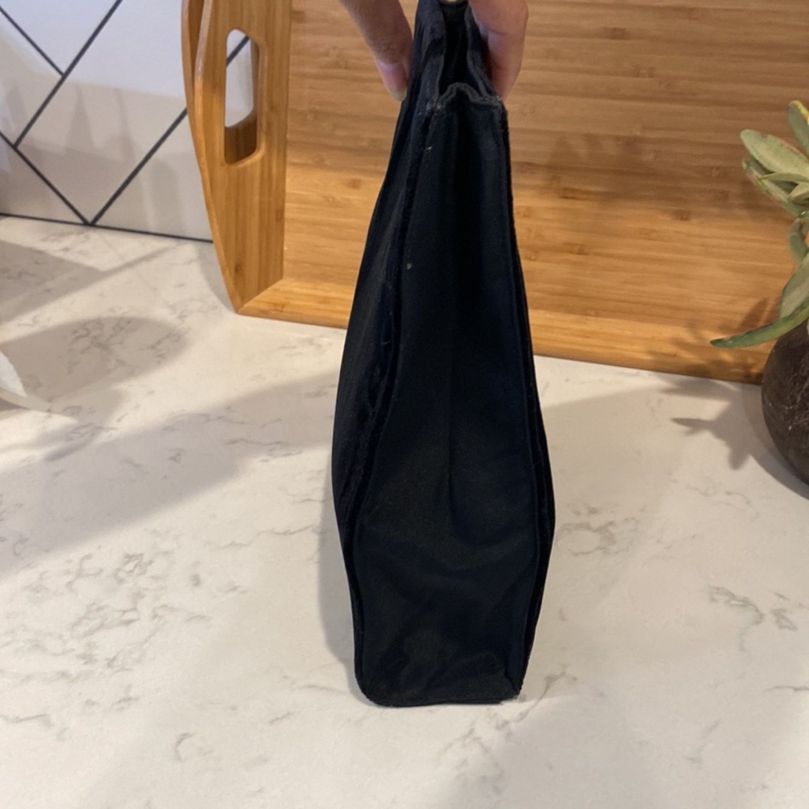 Other Enzo Angiolini Black Velvet Clutch Handle Handbag chic Size ONE SIZE - 4 Thumbnail