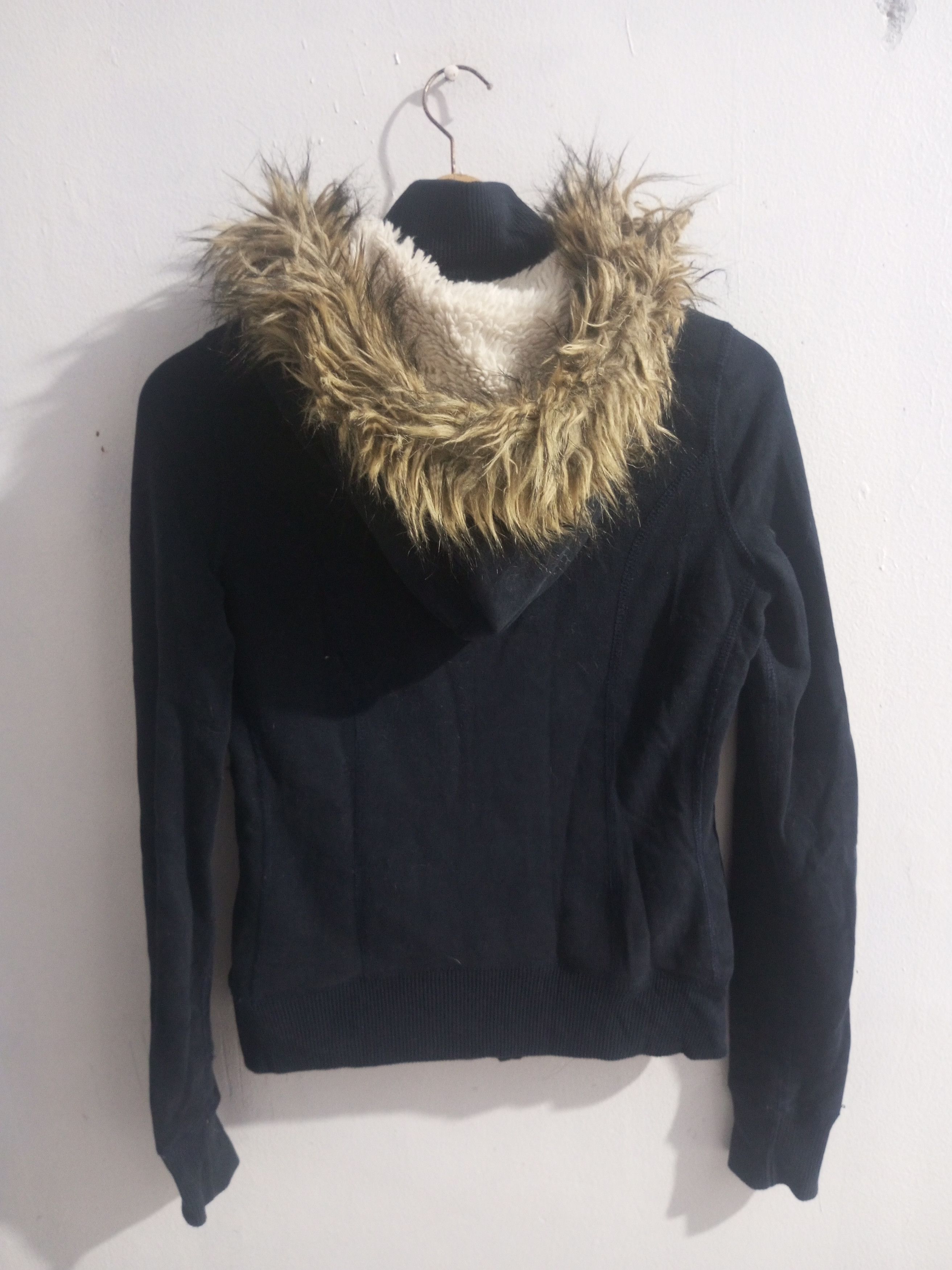 Abercrombie & Fitch Vintage abercrombie & Fitch sherpha fur hoodie Size US XS / EU 42 / 0 - 2 Thumbnail