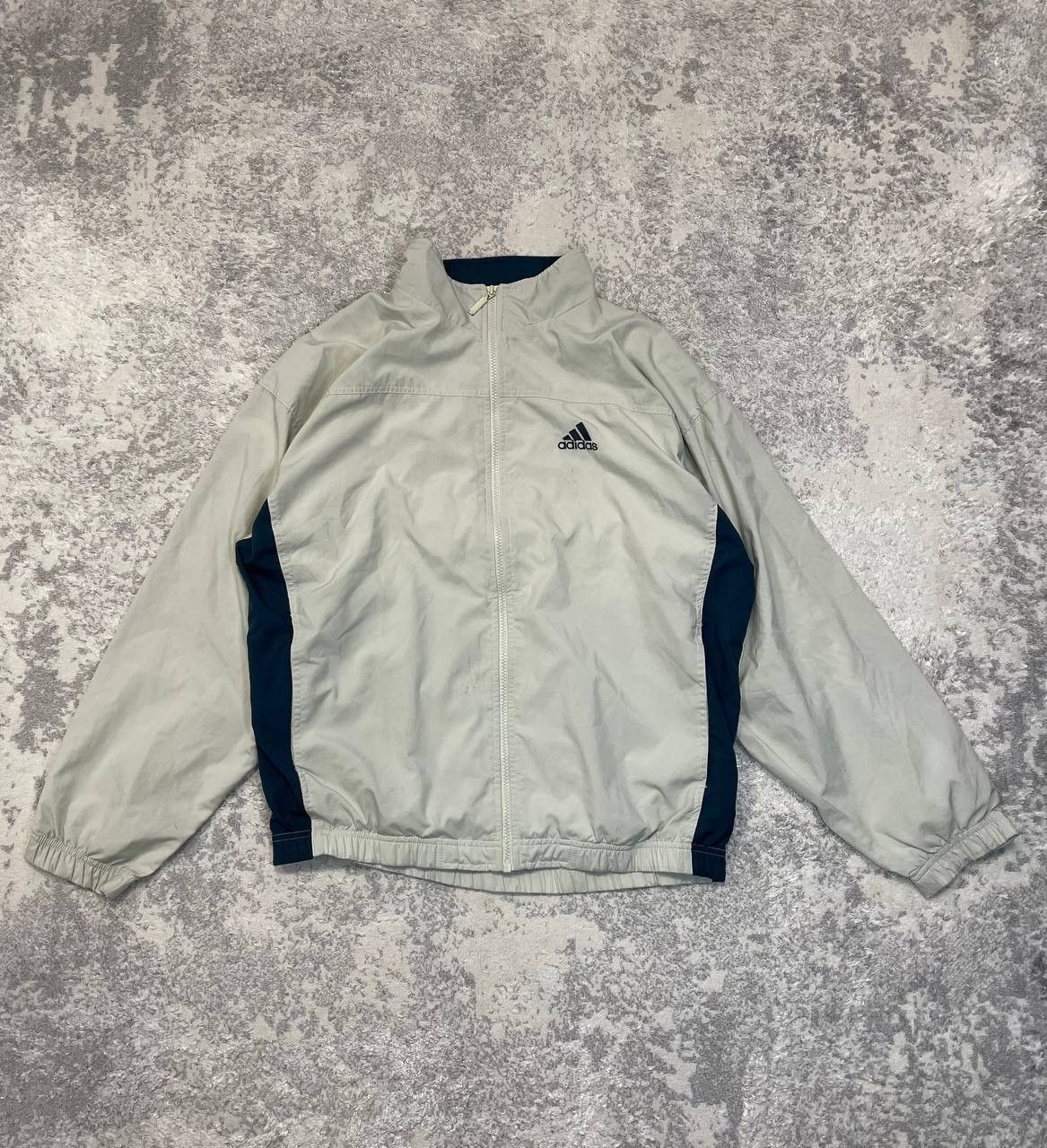 Adidas Vintage Adidas Windbreaker Jacket Y2K Full Zip Retro Sport Size US L / EU 52-54 / 3 - 1 Thumbnail