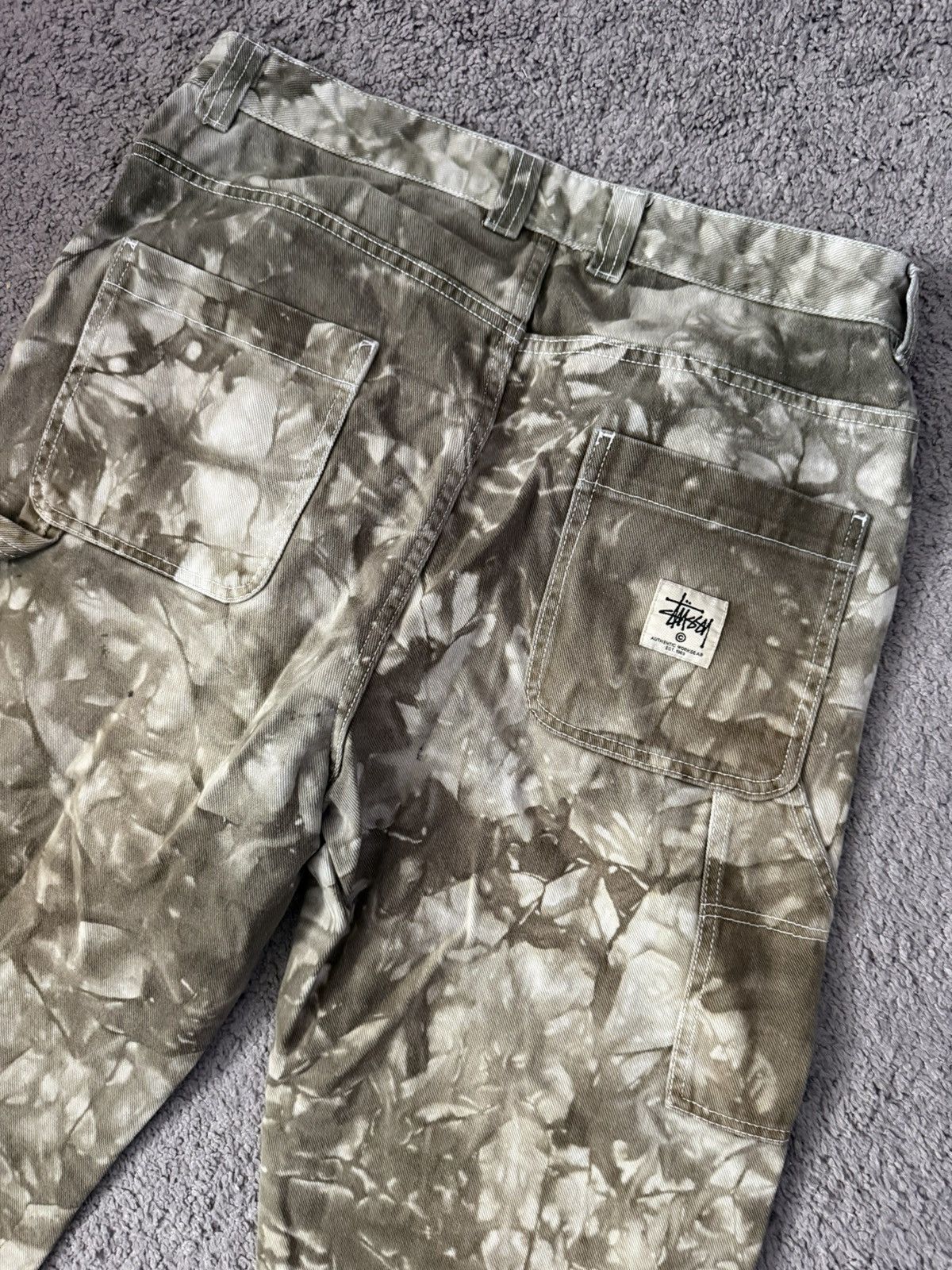 Stussy Stussy dessert tie-dye double knees Size US 32 / EU 48 - 4 Thumbnail