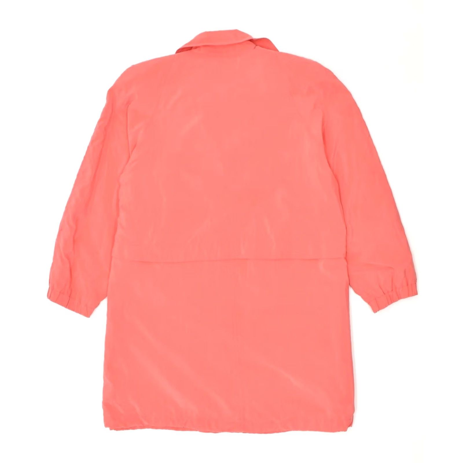Pinko VINTAGE Womens Overcoat Pink Nylon UK12 Medium Size XL / US 12-14 / IT 48-50 - 2 Thumbnail