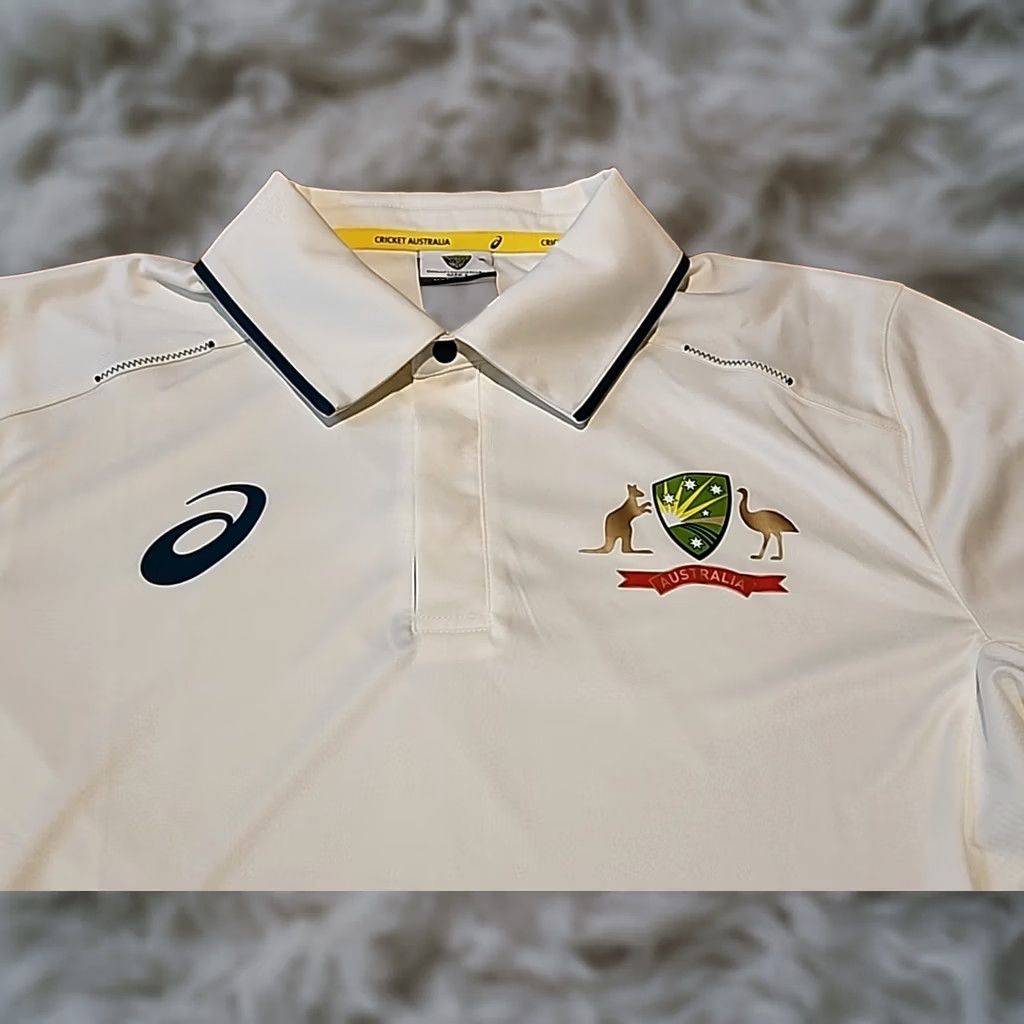 Asics VINTAGE Asics Cricket Australia Polo Shirt Large Sportswear Outdoors 2008 Men's Size US L / EU 52-54 / 3 - 1 Thumbnail