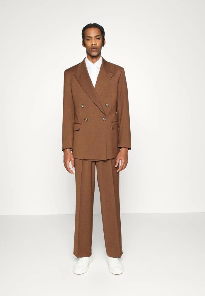 Han Kjobenhavn !DS! AW22 Han Kjobenhavn Boxy Suit Brown Suit Size 44R - 5 Thumbnail