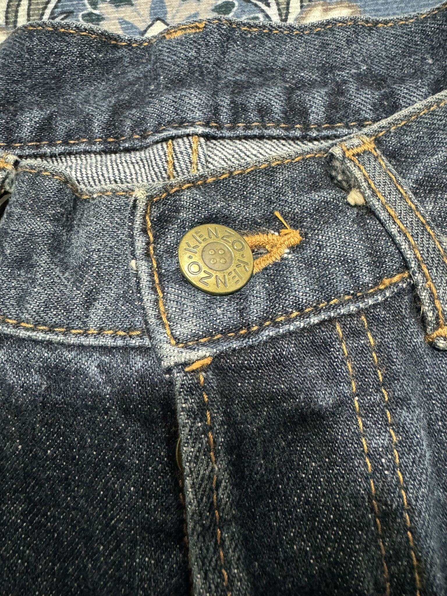 Japanese Brand × Kenzo Japanese Brand Vintage Kenzo Jeans Classic Size US 30 / EU 46 - 4 Thumbnail