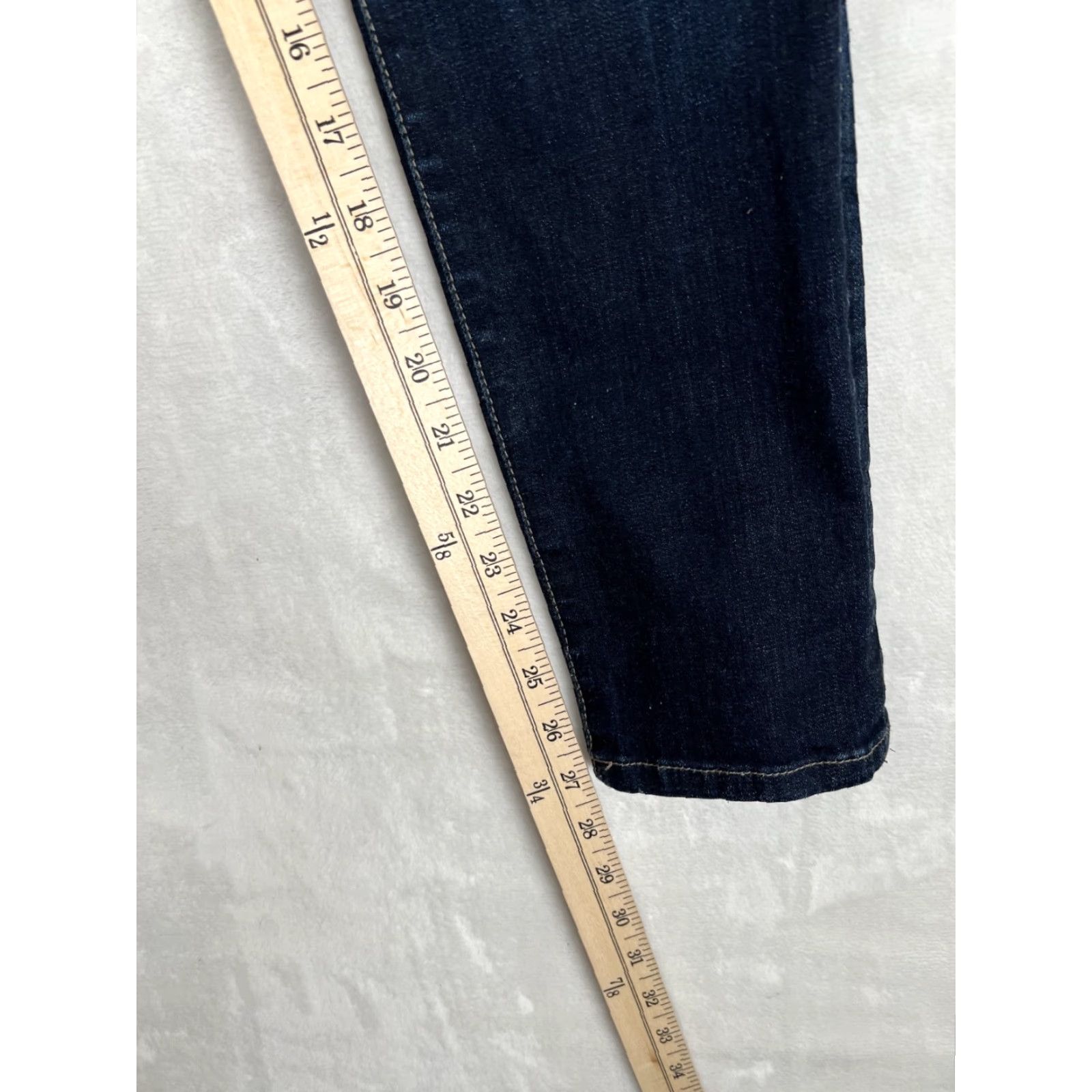 Vintage Joe’s 27x27 Skinny Ankle Jeans Dark Blue Midrise Stretch Size 27" / US 4 / IT 40 - 4 Thumbnail