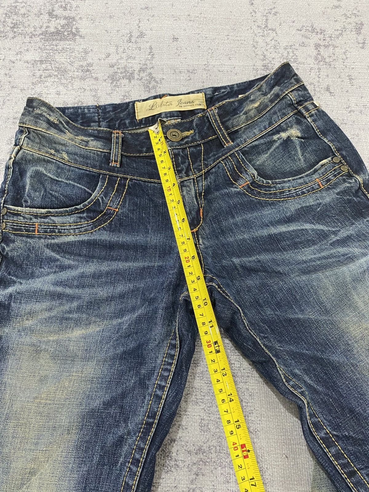 Japanese Brand y2k lolita jeans studded flared wash jeans Size US 30 / EU 46 - 13 Thumbnail