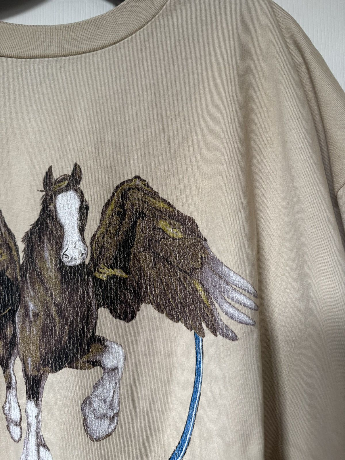 Amiri Amiri Pegasus Logo T-shirt Size US XXL / EU 58 / 5 - 4 Thumbnail
