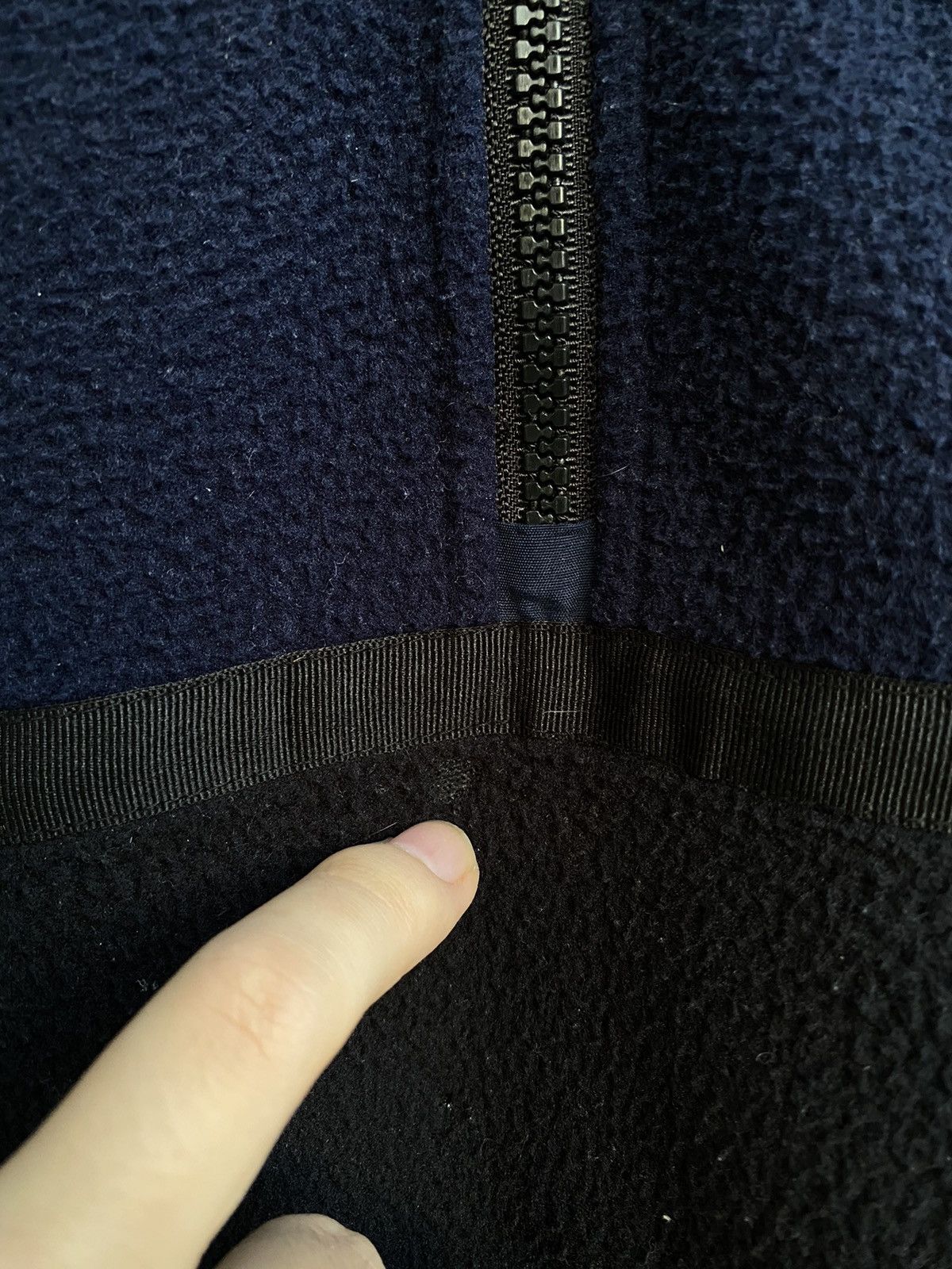 Yves Saint Laurent 90s Fleece YSL Jacket Anorak Zip YSL Bomber Black YSL Anorak Size US XL / EU 56 / 4 - 22 Thumbnail
