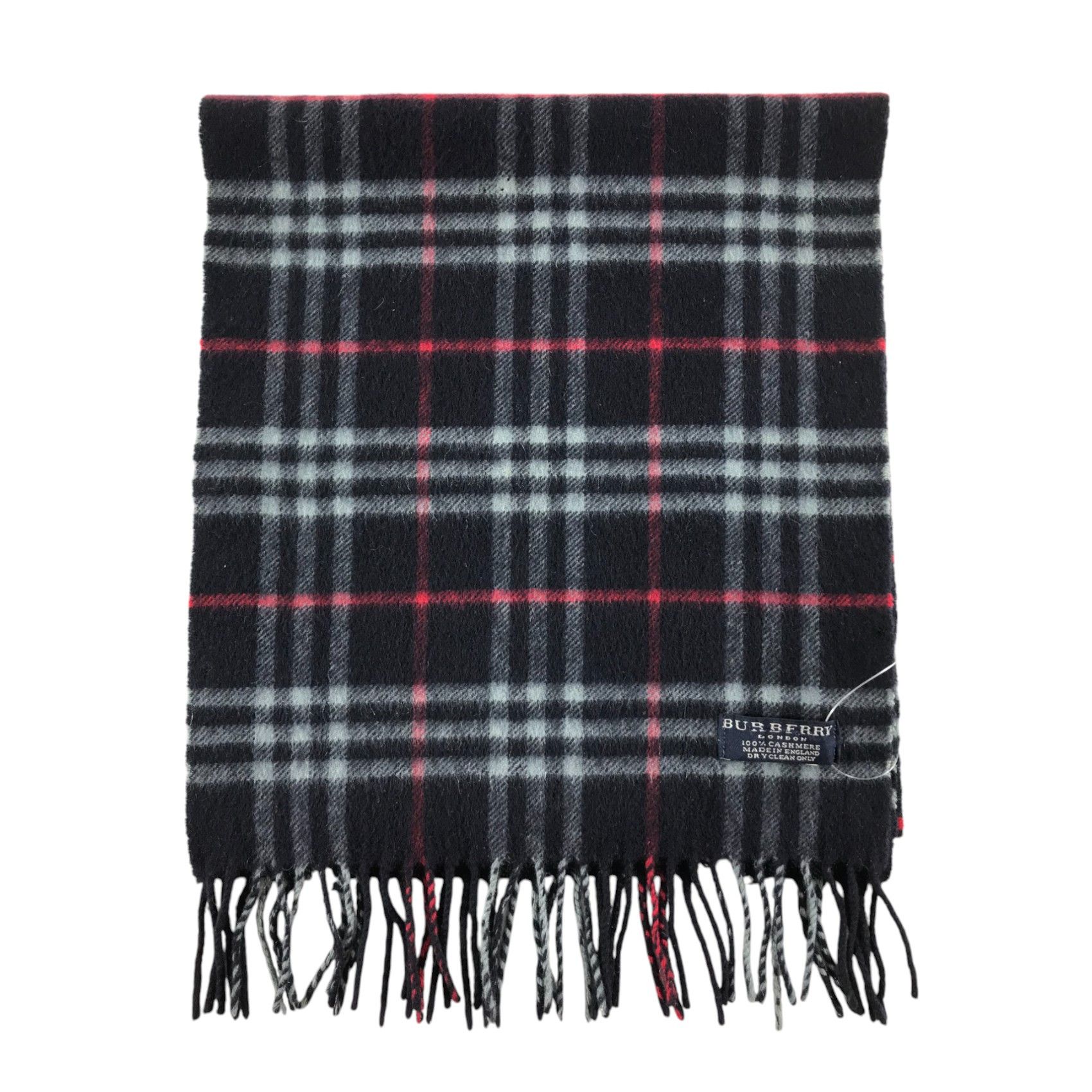 Burberry × Vintage Burberry Scarf / Muffler / Neckwear - WW2987 Size ONE SIZE - 2 Thumbnail