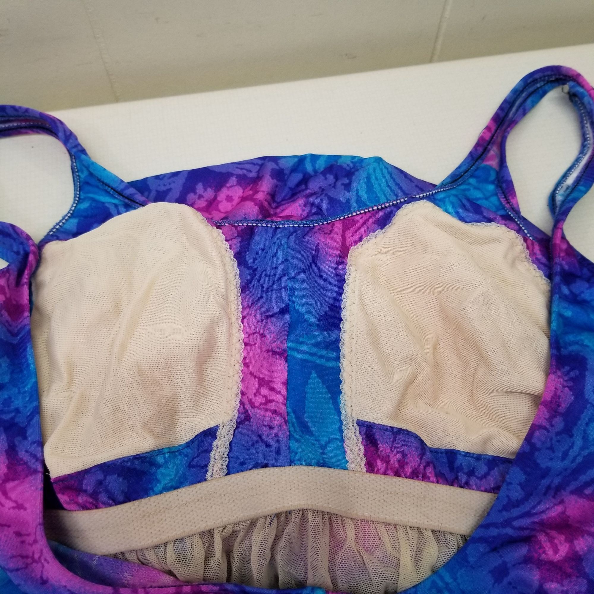 Other Maxine Hollywood Vintage 18 Bathing Suit One Pc Swim Tropica Size ONE SIZE - 3 Thumbnail