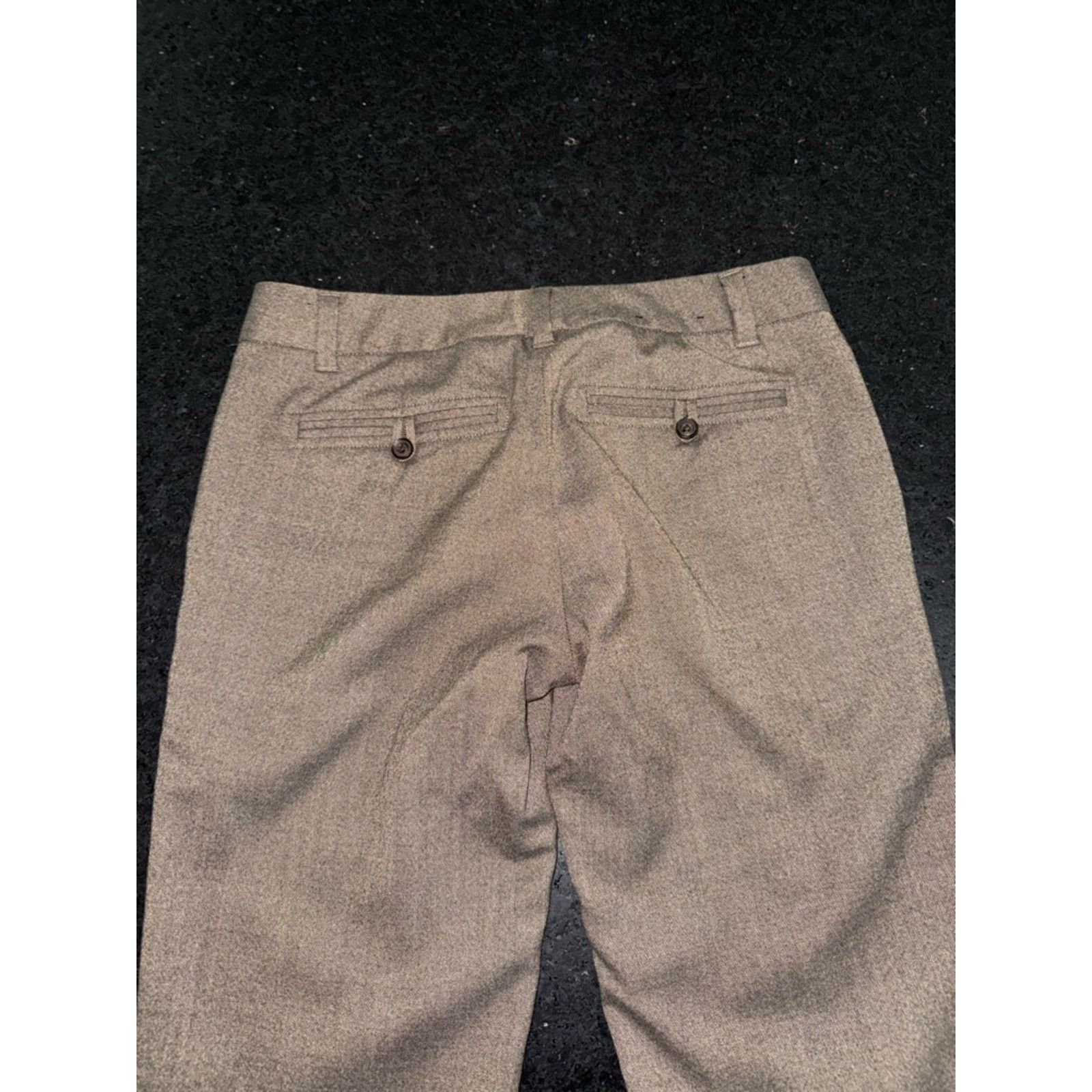 Banana Republic BANANA REPUBLIC WOOL BLEND RYAN BROWN TROUSERS PANTS LINED 6 Size 28" / US 6 / IT 42 - 3 Thumbnail