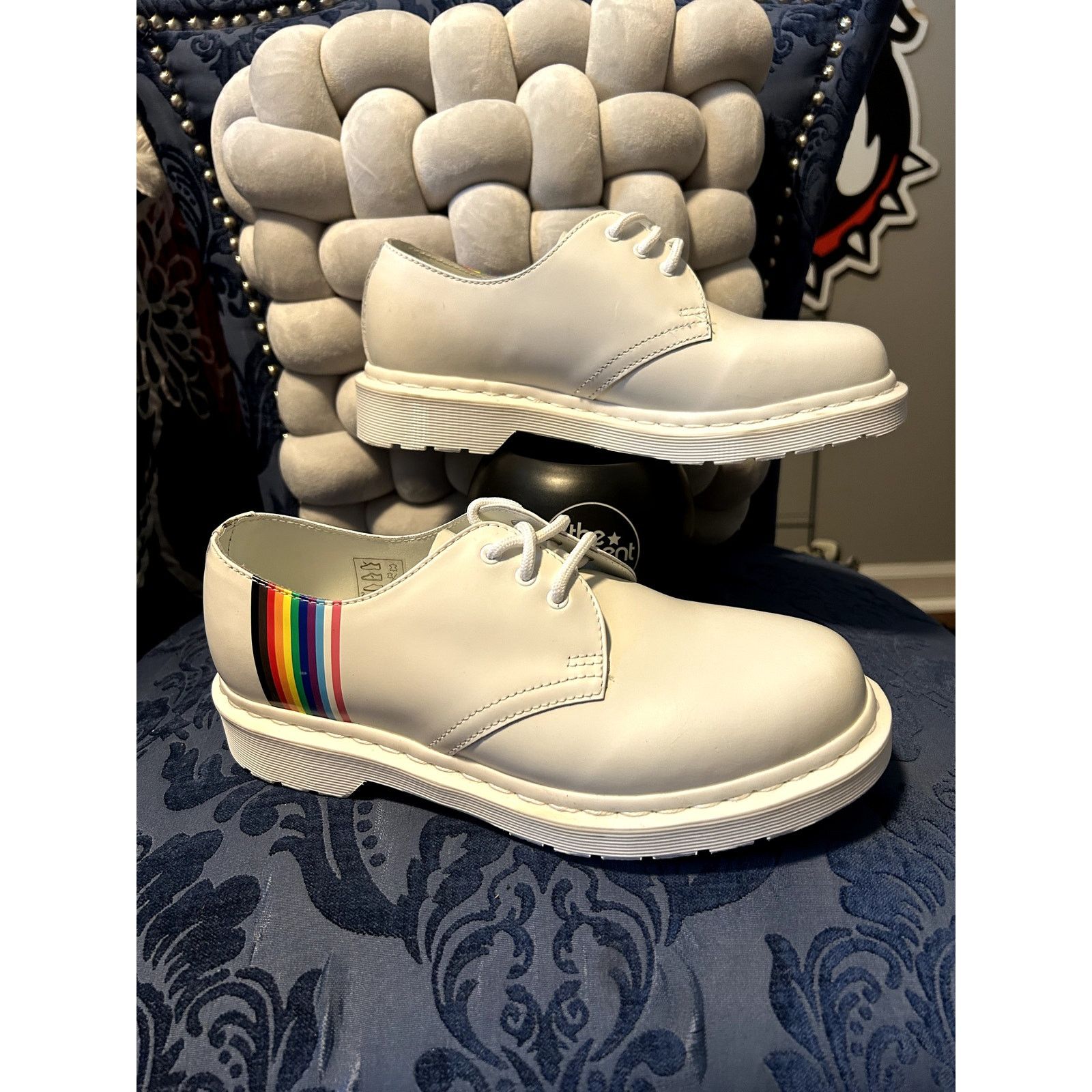Dr. Martens Dr Martens Pride Rainbow Nurse White Oxford size 8/EU 39 Size US 8 / IT 38 - 1 Thumbnail