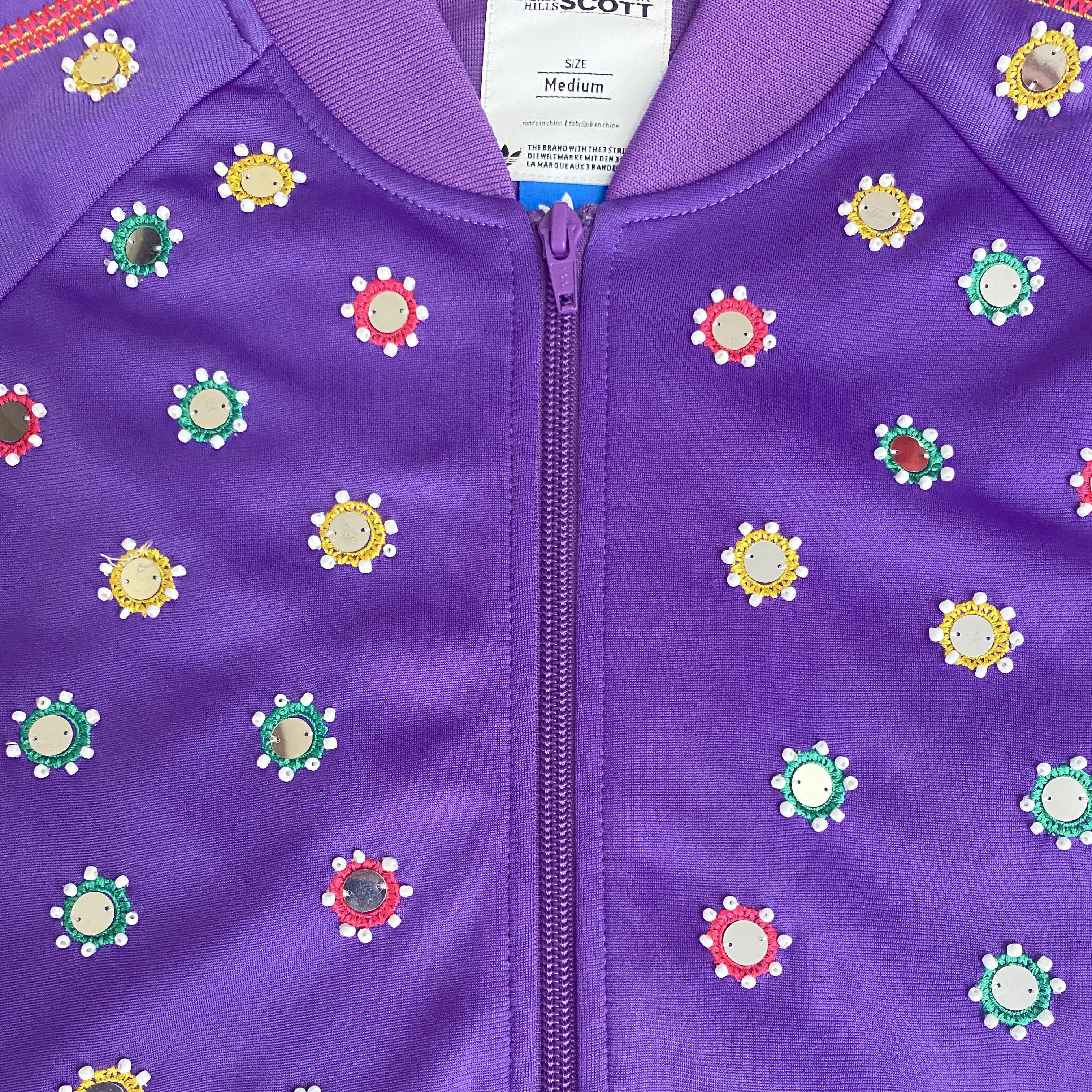 Adidas × Jeremy Scott Limited Edition JS Mirrors TT Spiegel Jacket Size M / US 6-8 / IT 42-44 - 6 Thumbnail