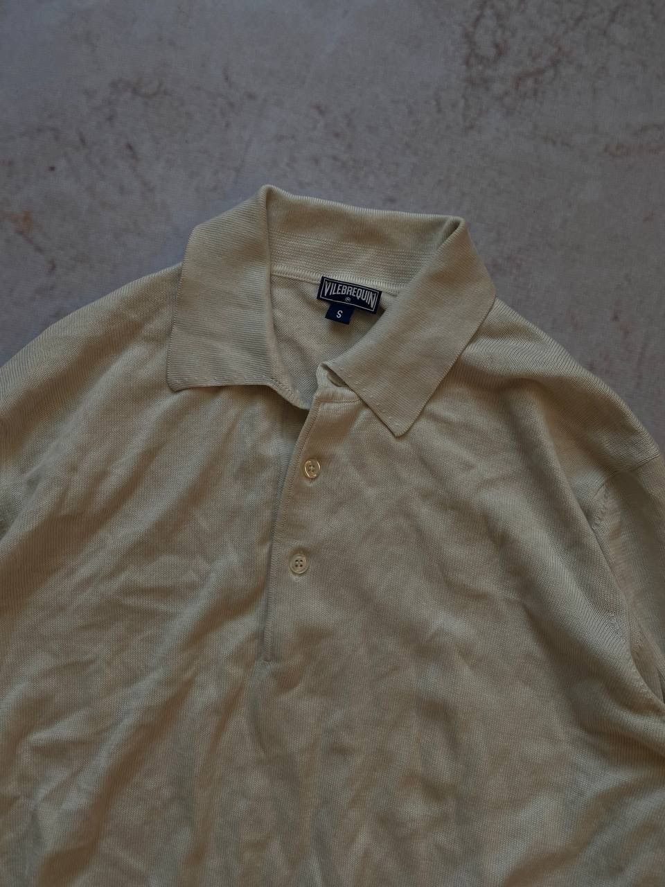 Vilebrequin × Vintage Vintage Vilebrequin Luxury Knit Longsleeve Button Up Size US S / EU 44-46 / 1 - 2 Thumbnail