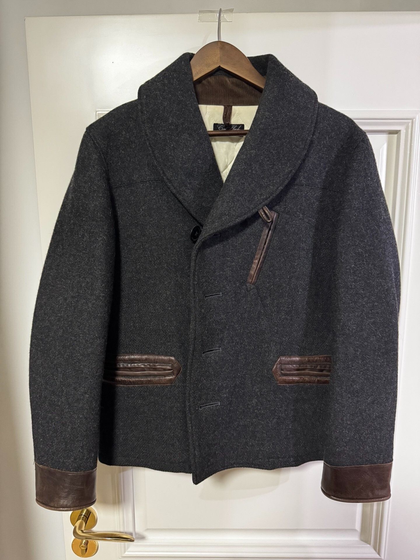 American Retro Vintage High-End Leather Coat Size US M / EU 48-50 / 2 - 1 Thumbnail